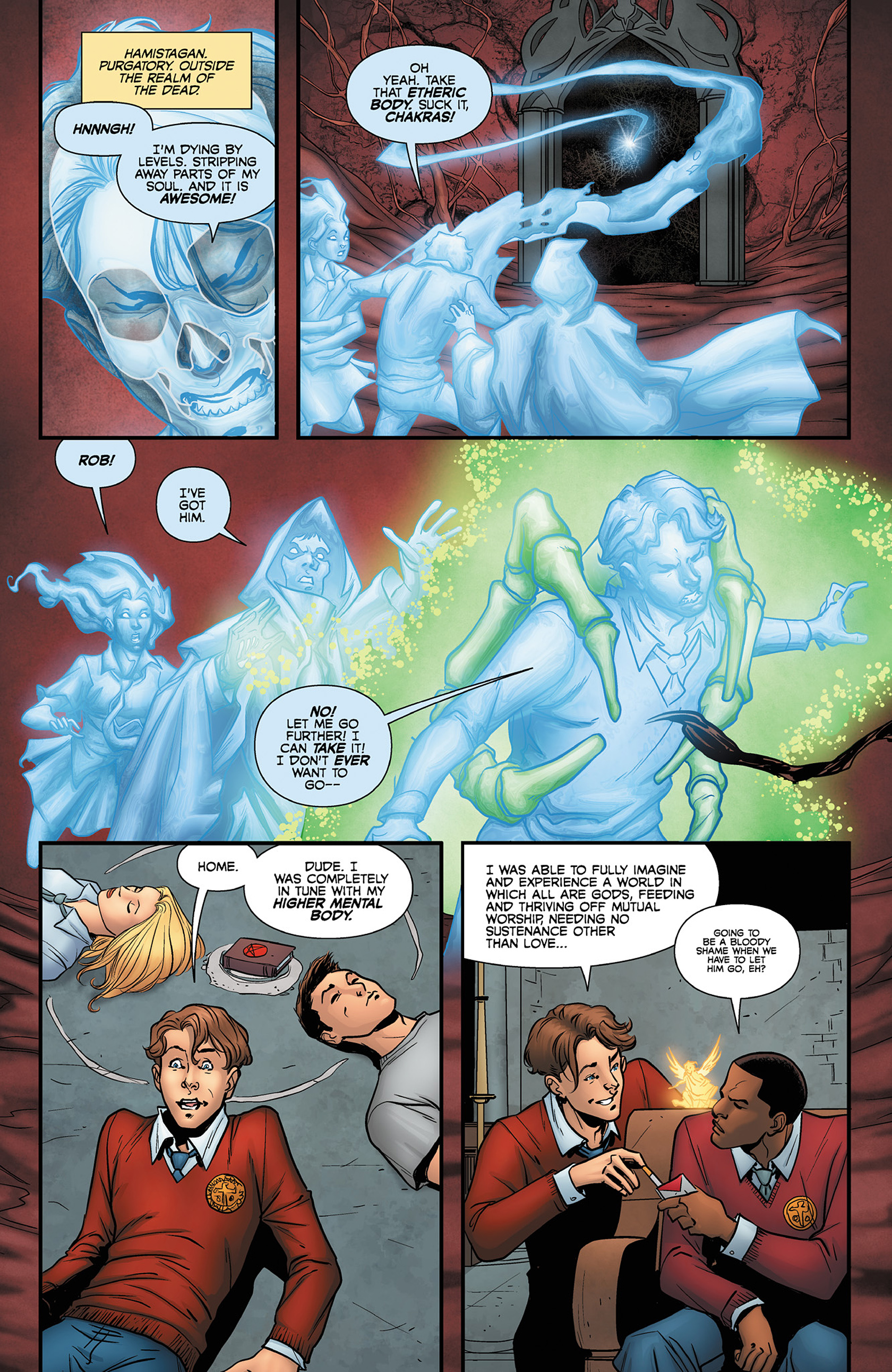 Read online The Occultist comic -  Issue #3 - 9