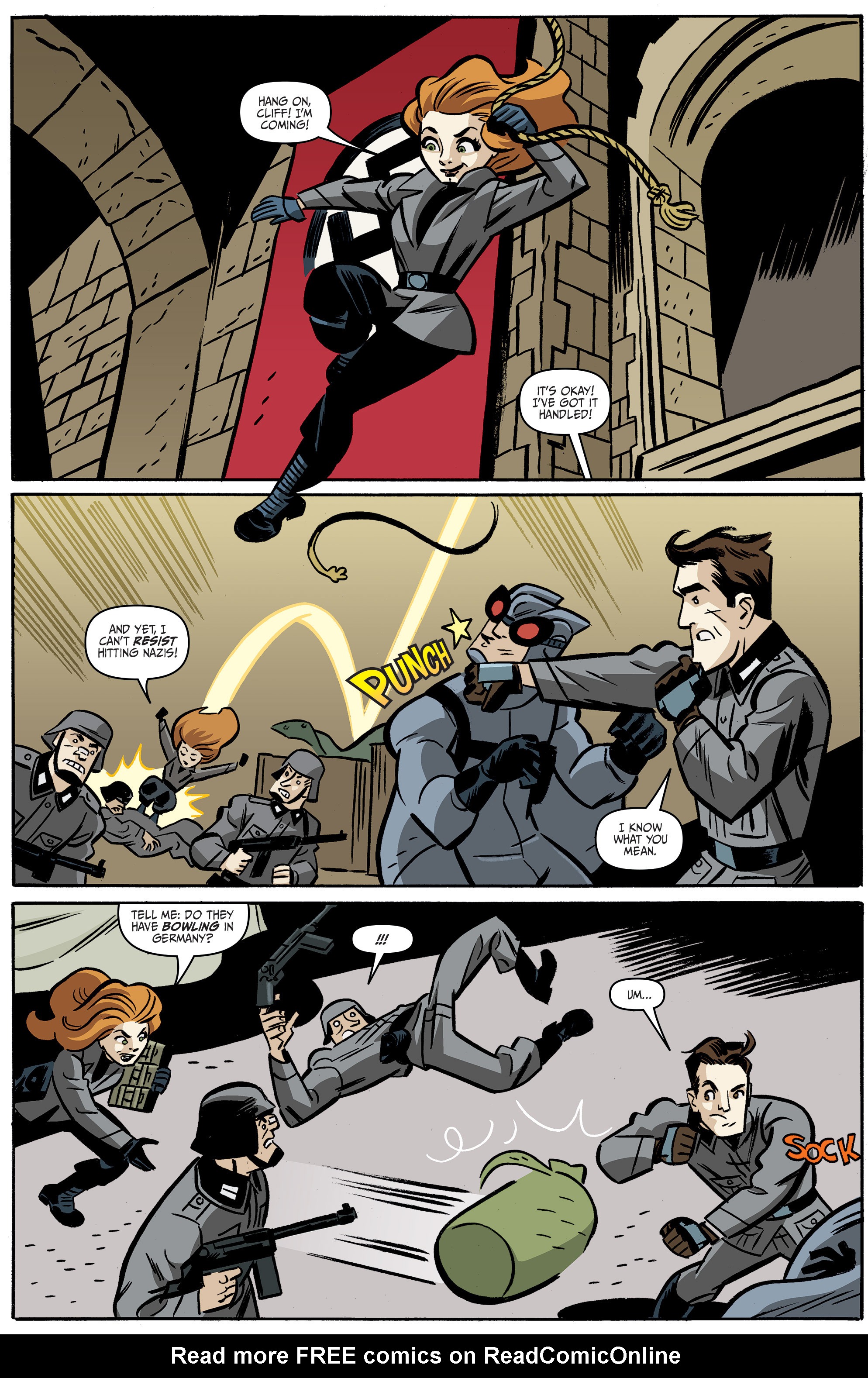 Read online The Rocketeer at War comic -  Issue #3 - 12