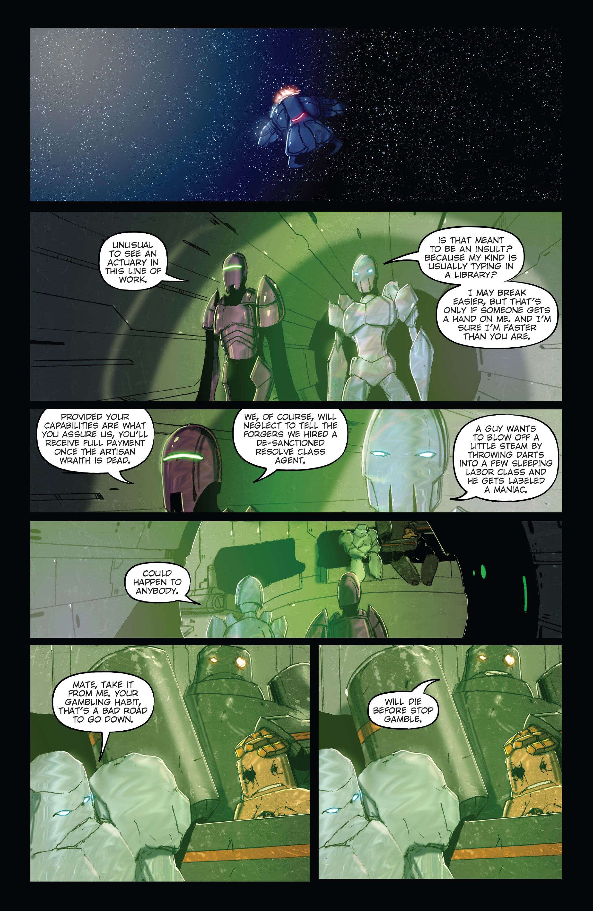 Read online The Kill Lock: The Artisan Wraith comic -  Issue #2 - 5