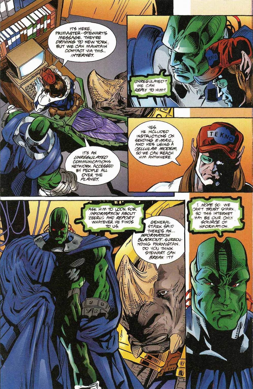 Read online Leonard Nimoy's Primortals (1995) comic -  Issue #13 - 12