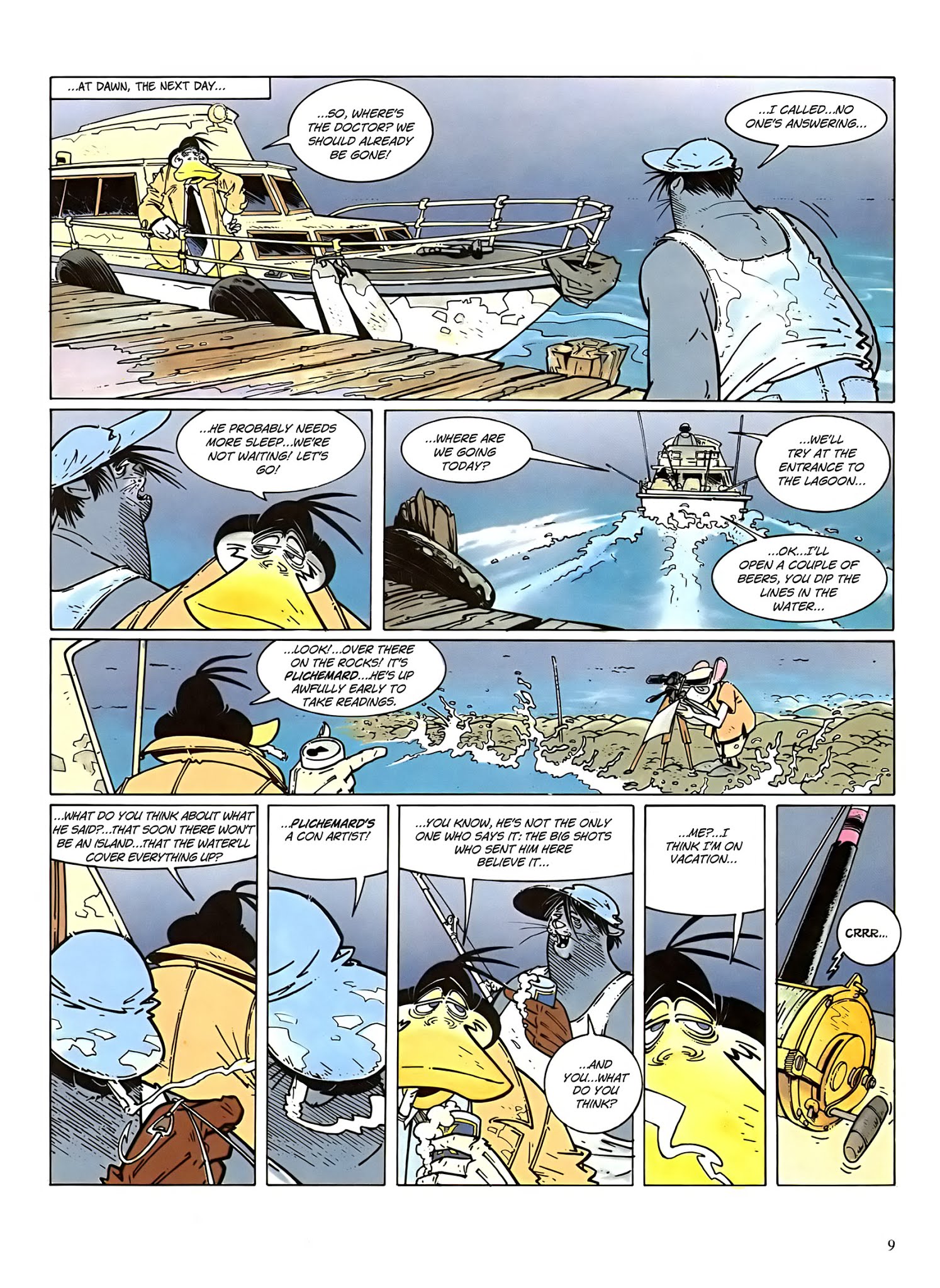 Read online Une enquête de l'inspecteur Canardo comic -  Issue #7 - 10