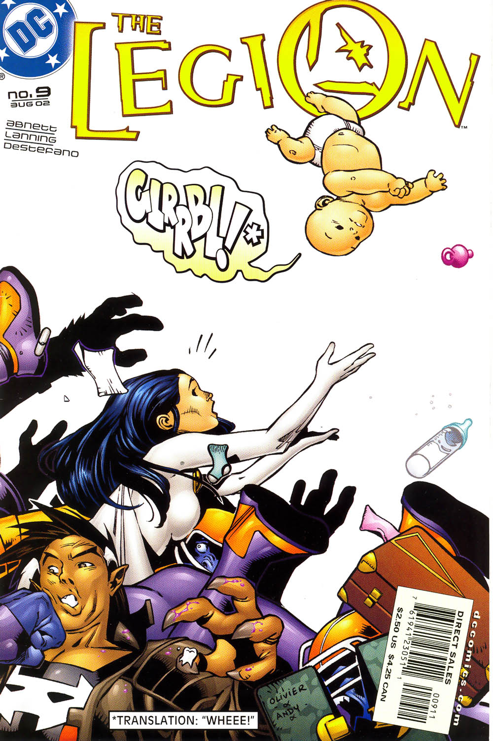 Read online The Legion comic -  Issue #9 - 1