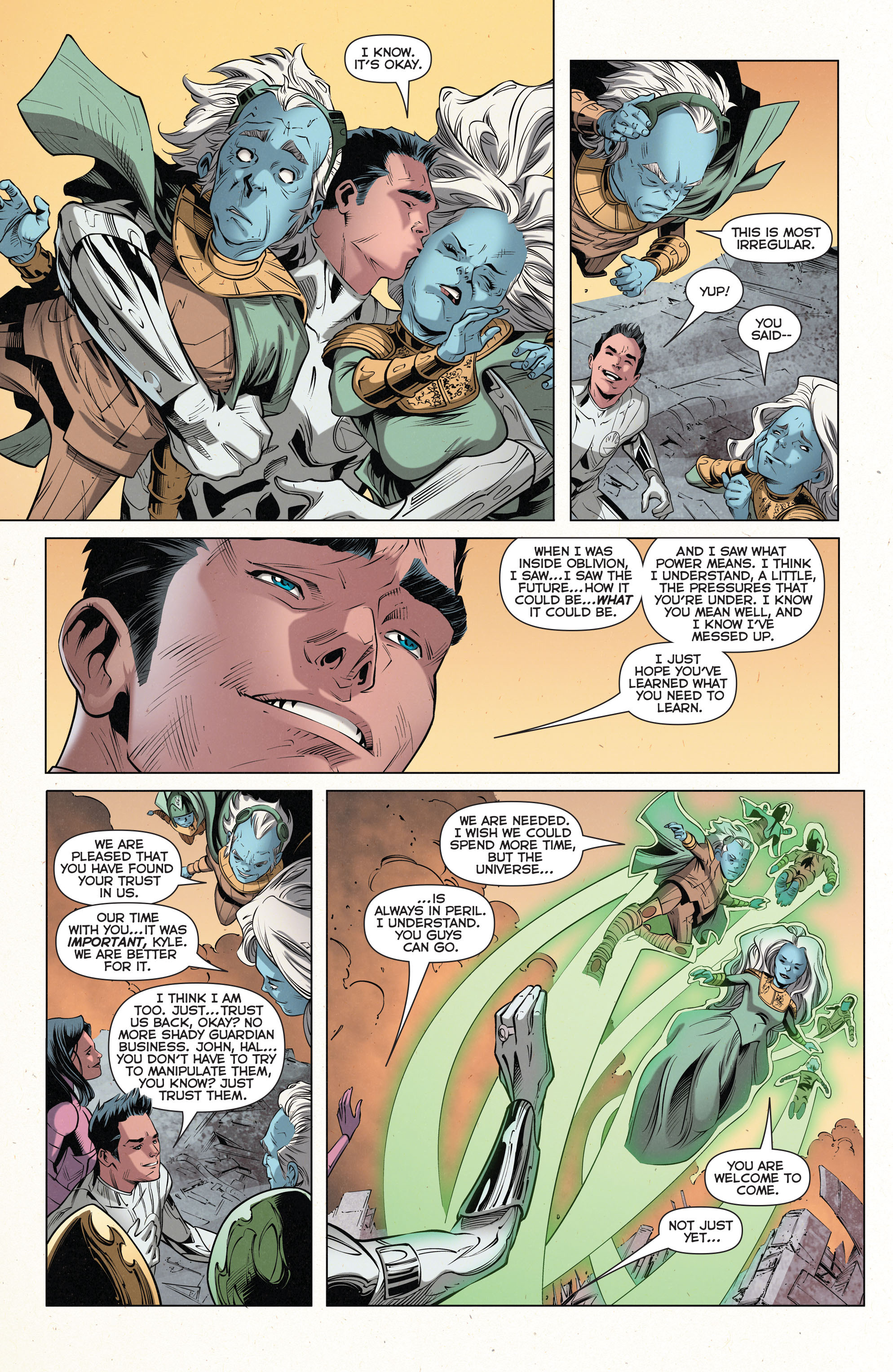 Read online Green Lantern: New Guardians comic -  Issue #40 - 29