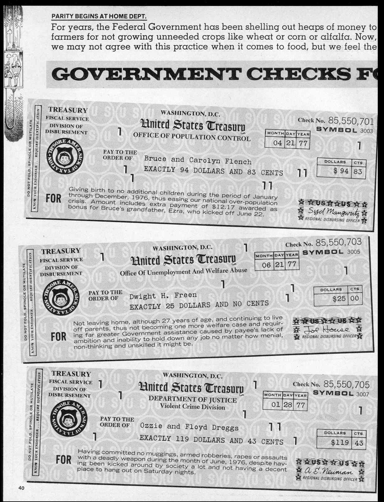 Read online MAD comic -  Issue #192 - 42