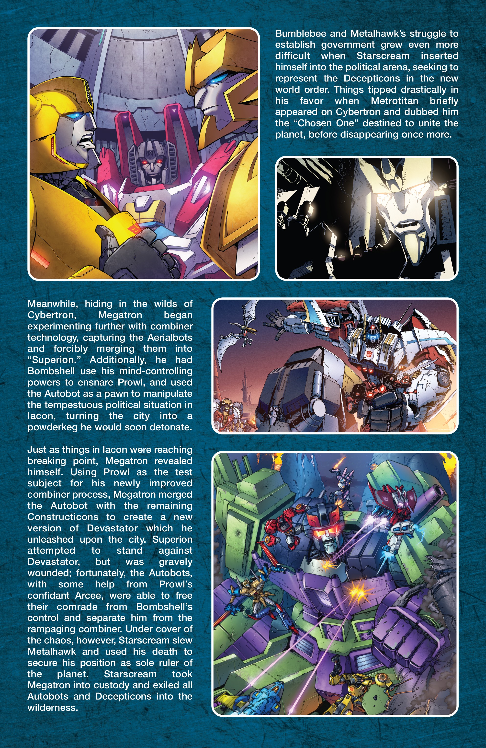 Read online Transformers: Historia comic -  Issue # Full - 27