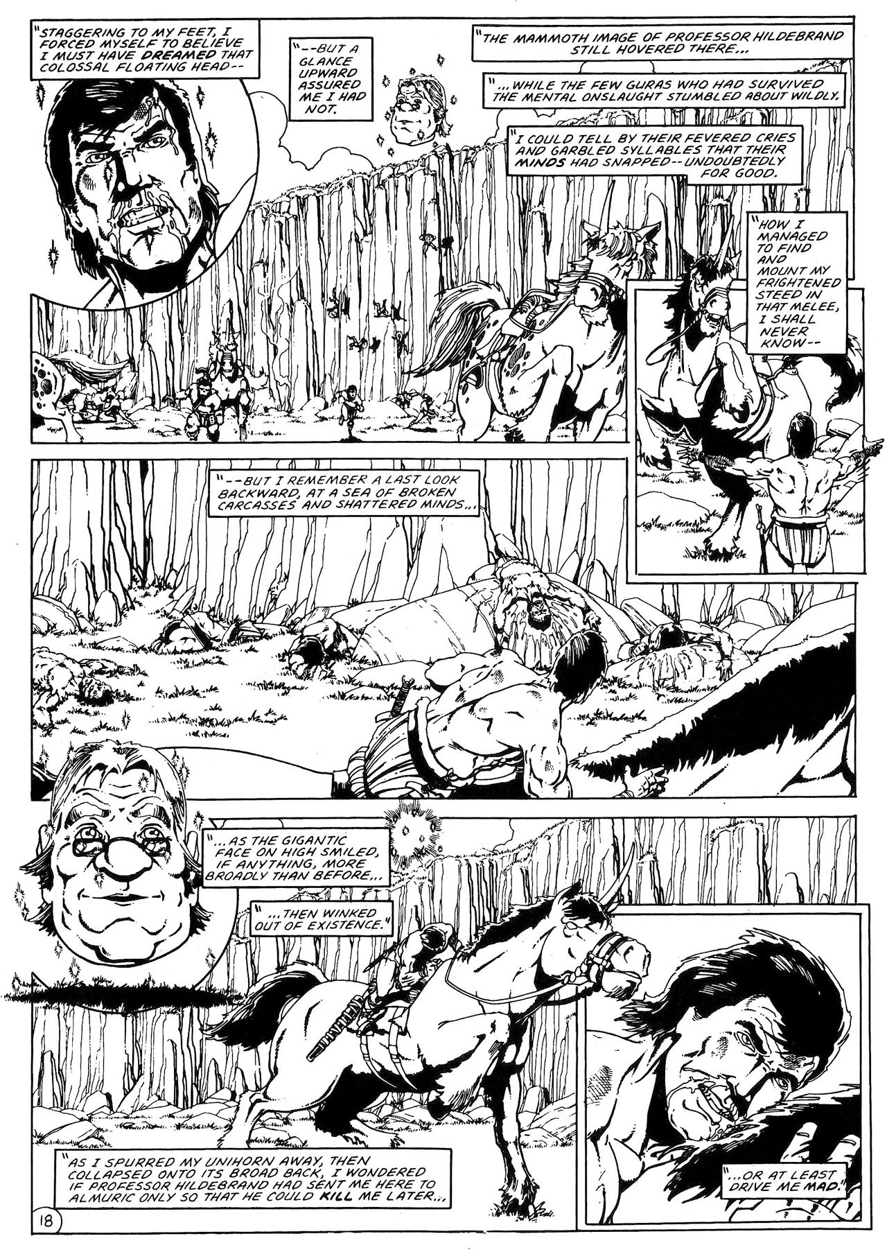 Read online Ironhand of Almuric comic -  Issue #1 - 19