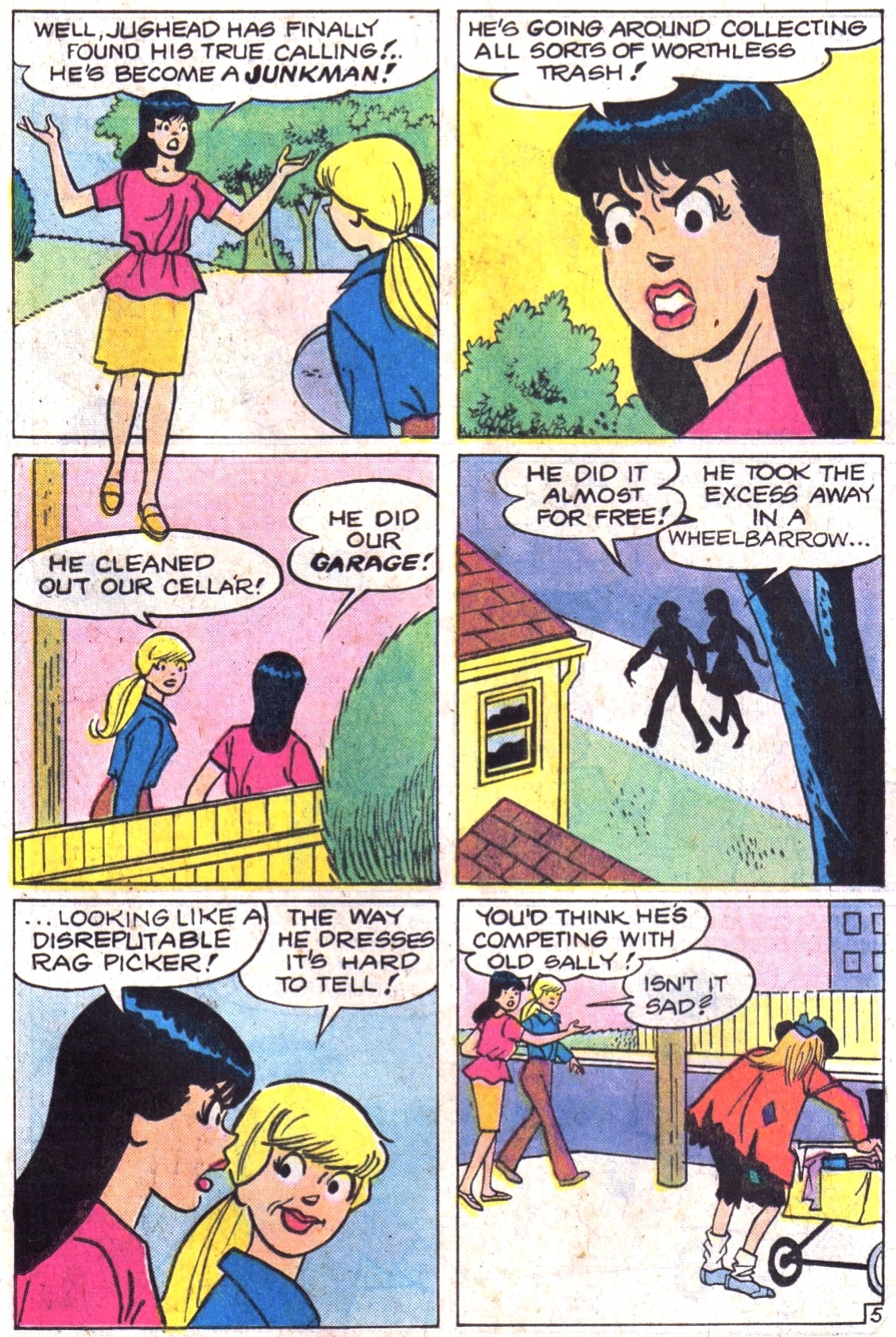 Read online Jughead (1965) comic -  Issue #308 - 17