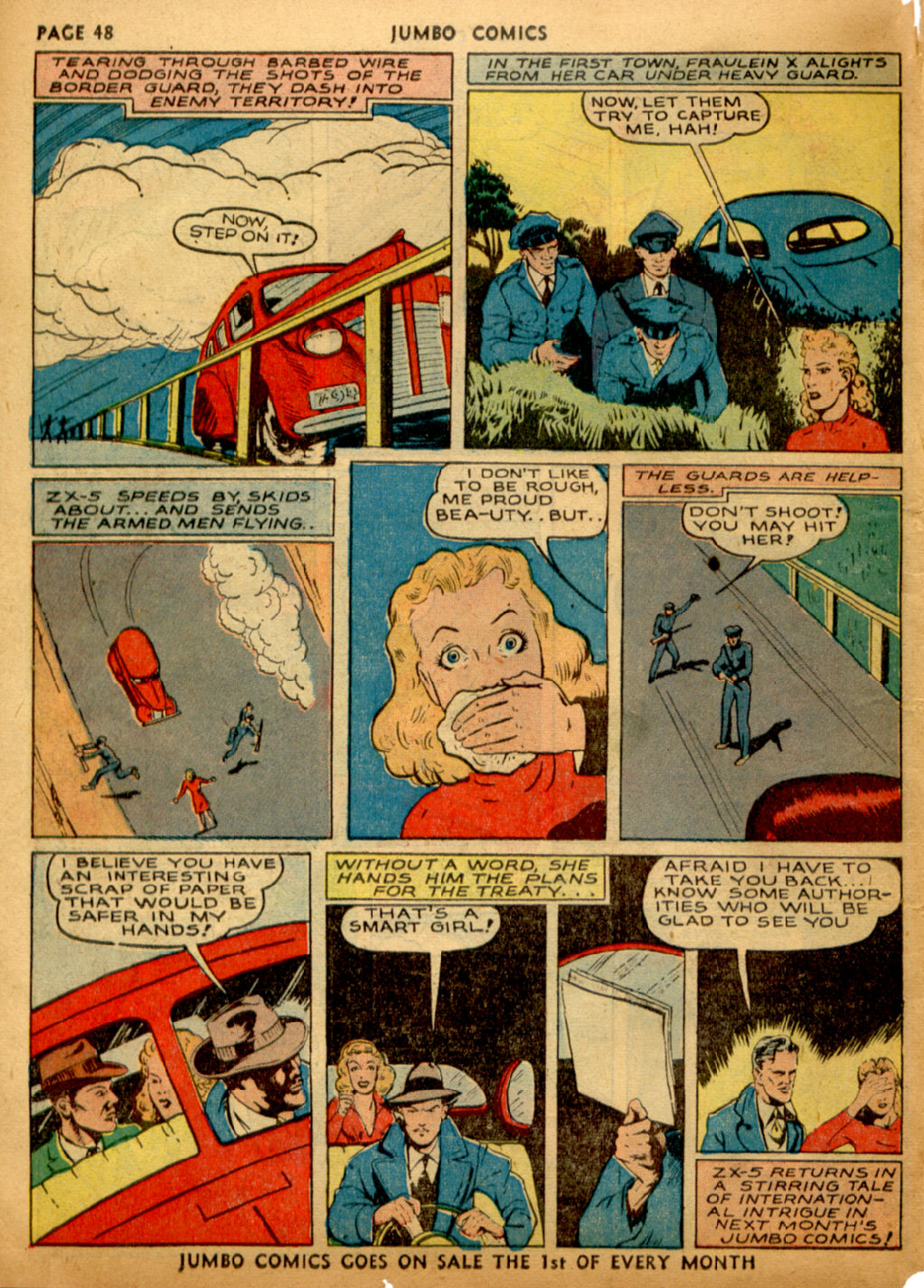Read online Jumbo Comics comic -  Issue #27 - 49