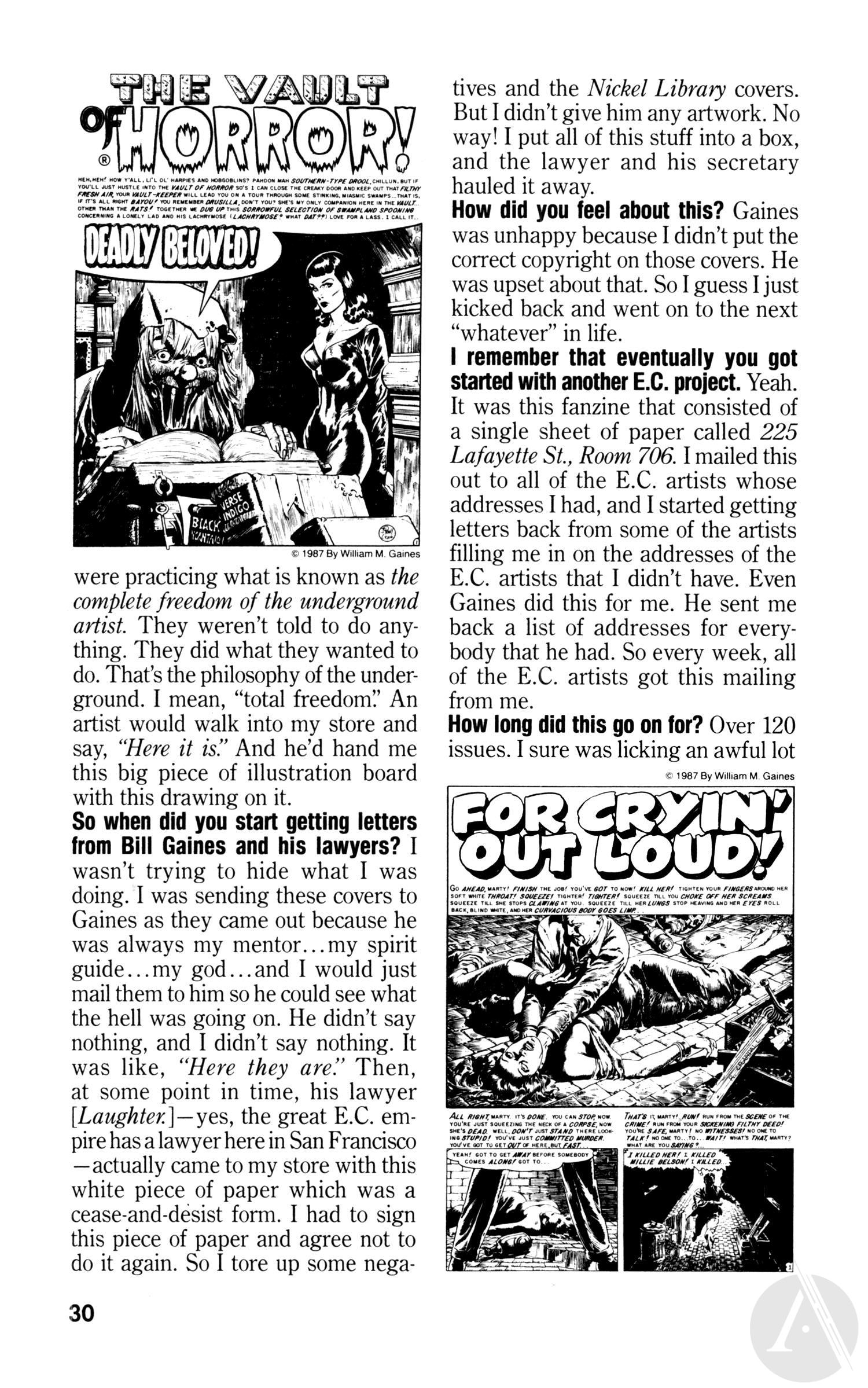 Read online Blab! comic -  Issue #2 - 32