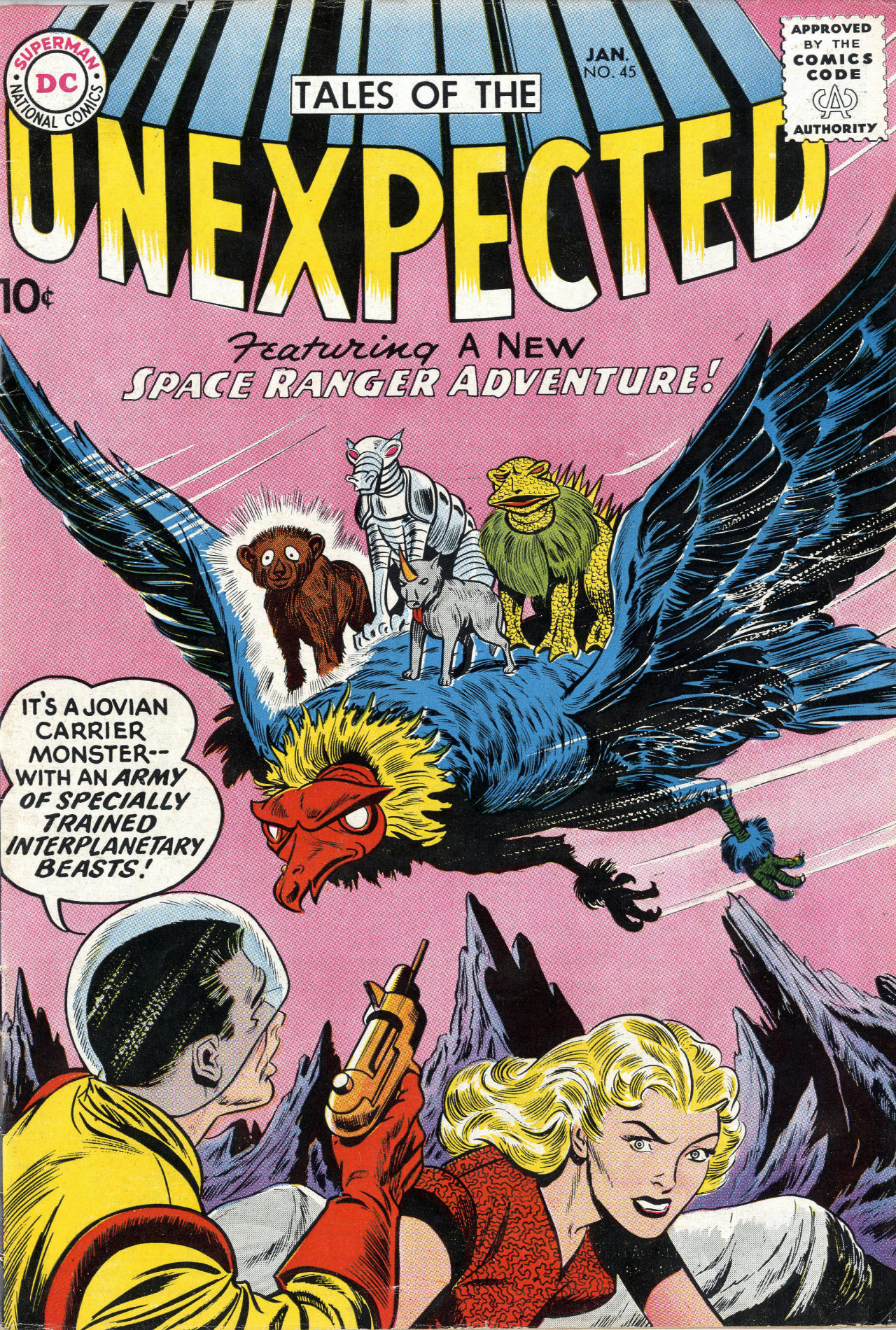 Read online Tales of the Unexpected comic -  Issue #45 - 1