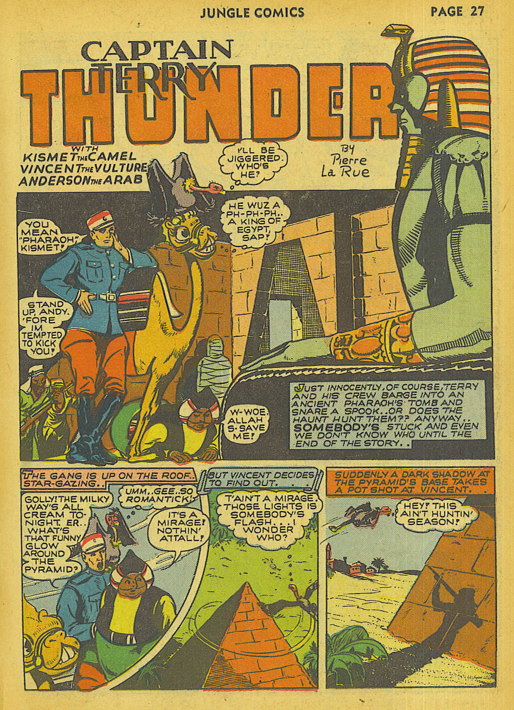 Read online Jungle Comics comic -  Issue #27 - 29