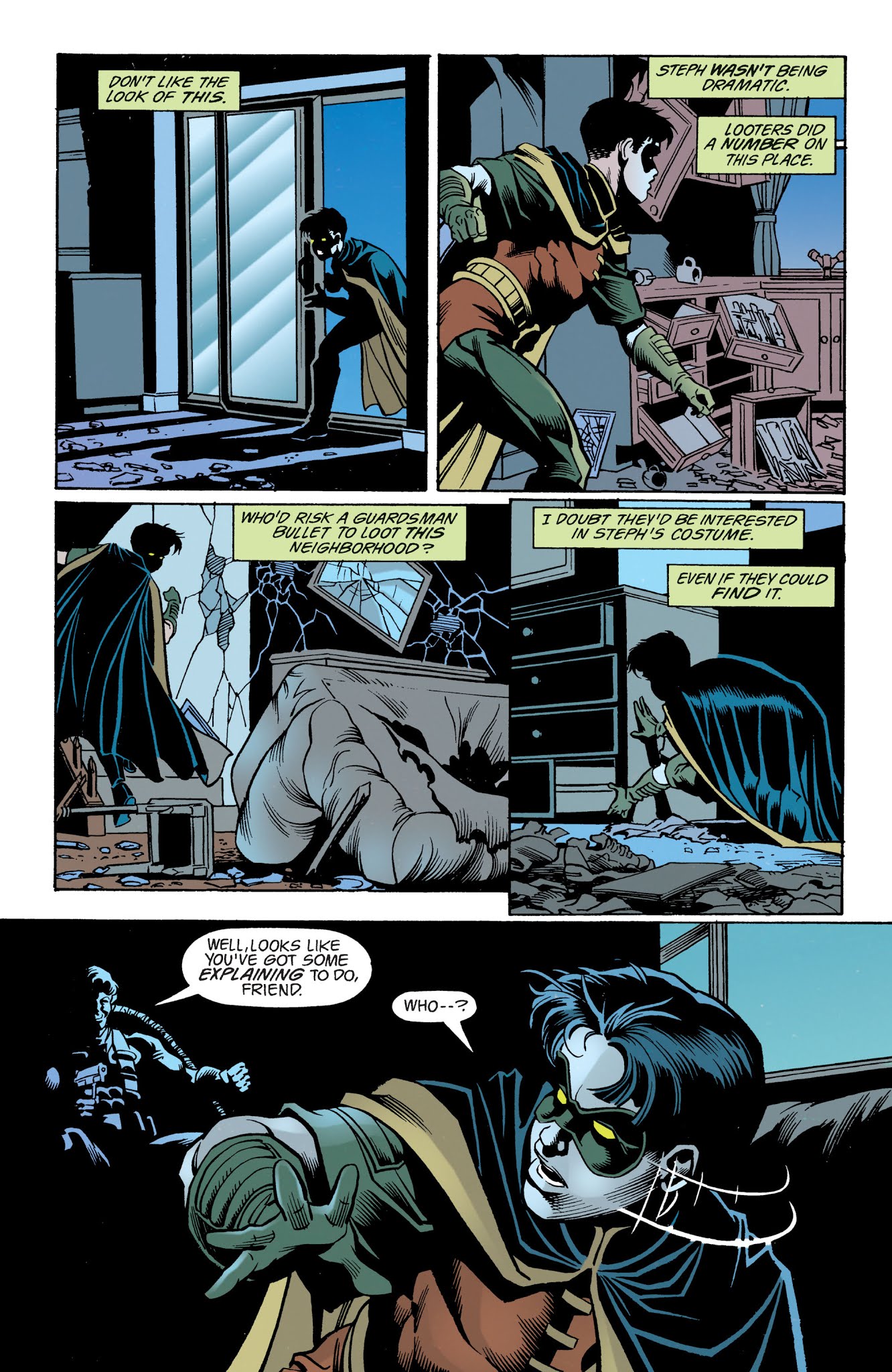 Read online Batman: Road To No Man's Land comic -  Issue # TPB 1 - 129