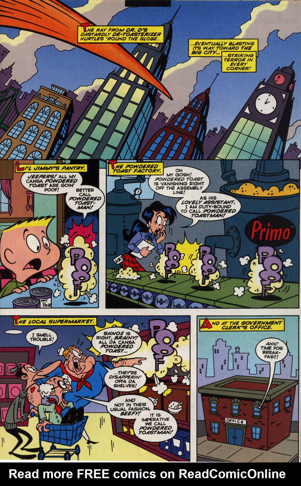 Read online The Ren & Stimpy Show Special: Powdered Toastman's Cereal Serial comic -  Issue # Full - 5