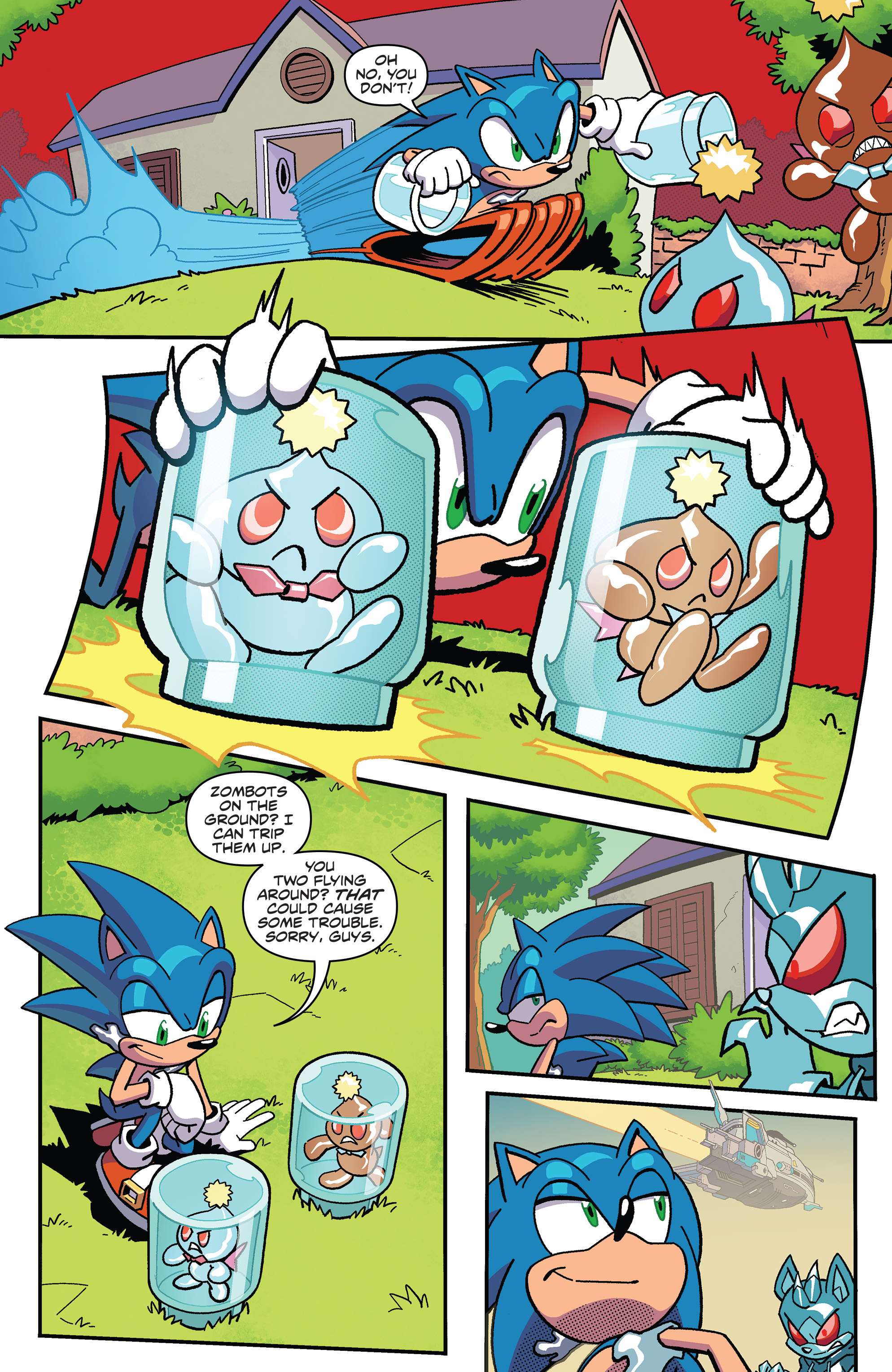 Read online Sonic the Hedgehog (2018) comic -  Issue #18 - 23
