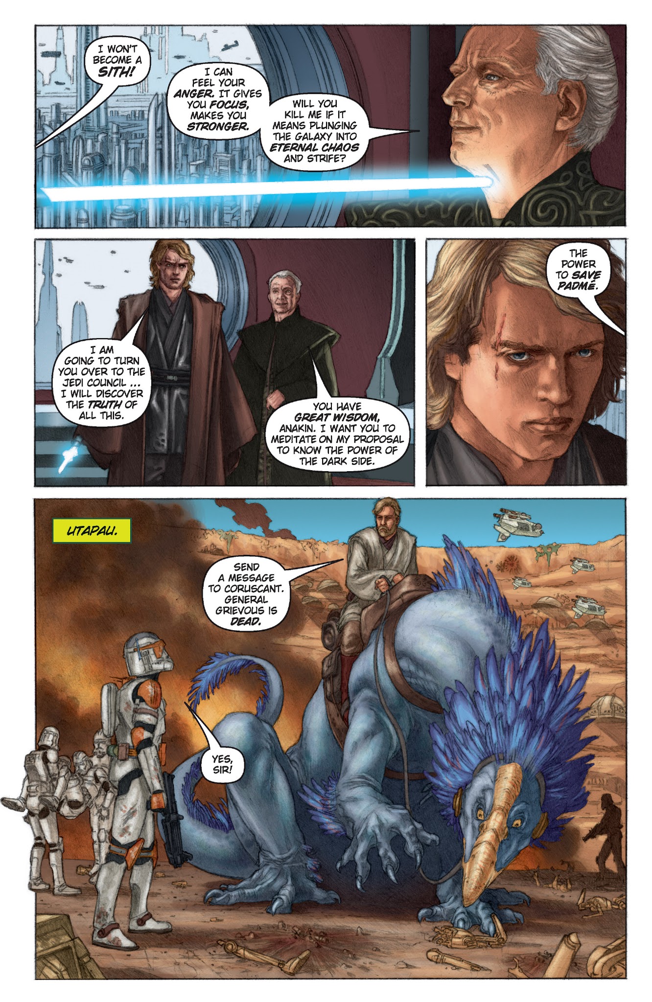 Read online Star Wars: Episode III: Revenge of the Sith (2016) comic -  Issue # TPB - 57