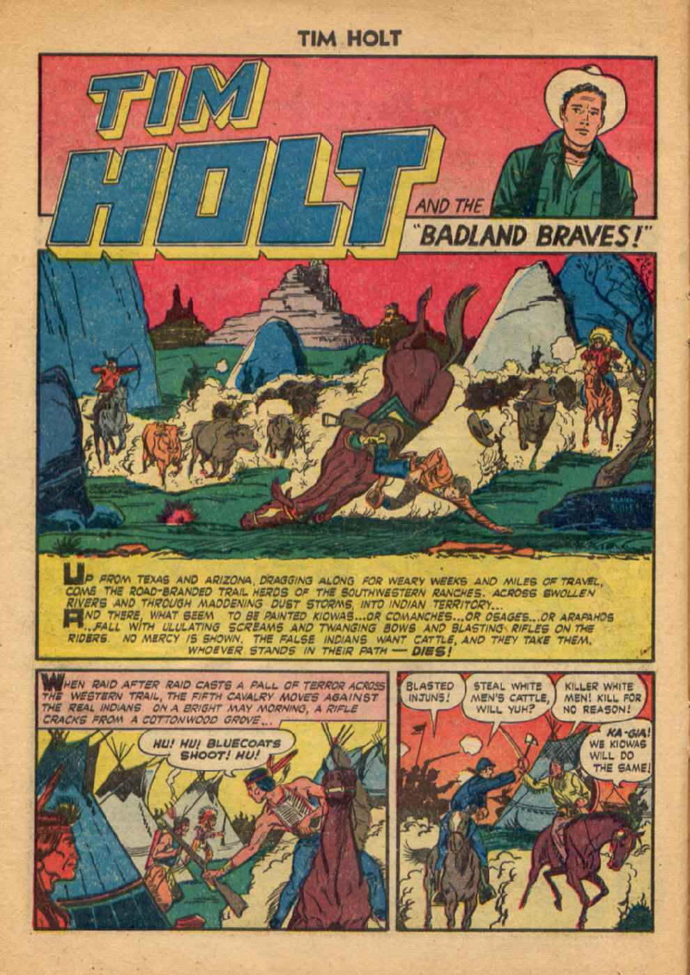Read online Tim Holt comic -  Issue #16 - 12