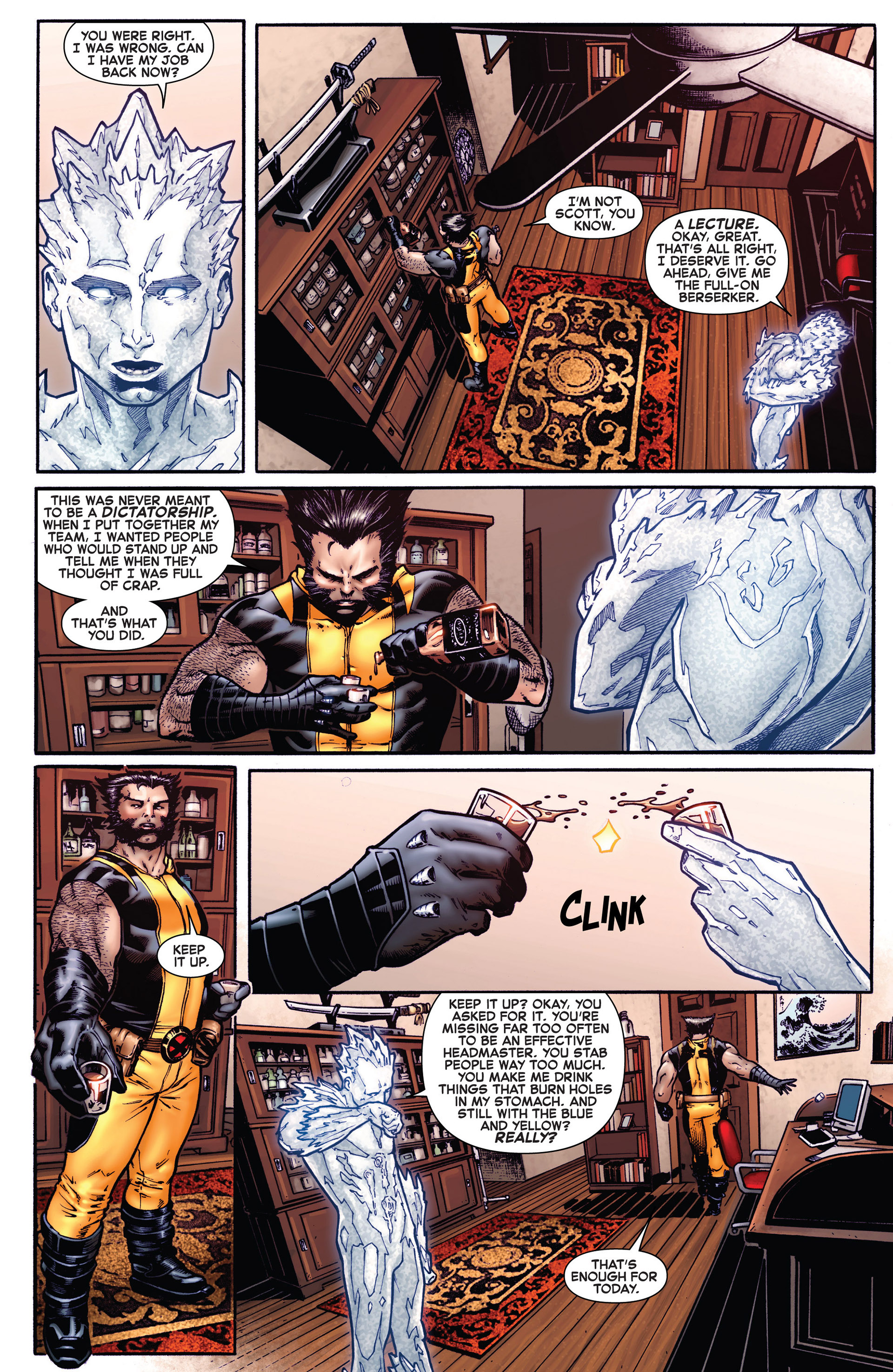 Read online Wolverine & The X-Men comic -  Issue #15 - 18