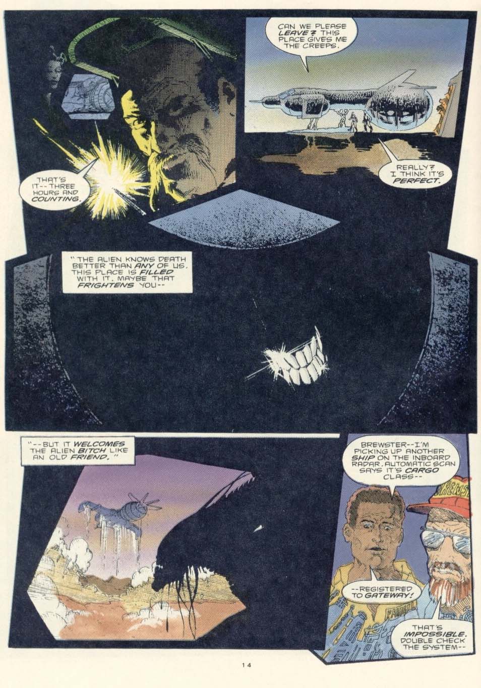 Read online Aliens: Earth War comic -  Issue #4 - 16