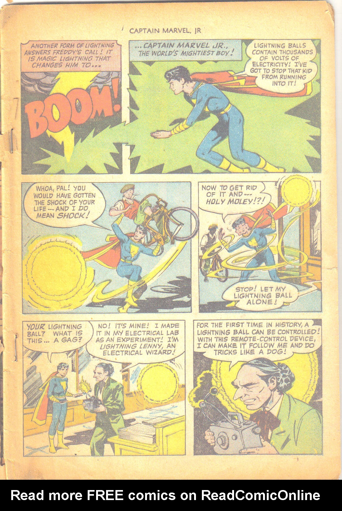 Read online Captain Marvel, Jr. comic -  Issue #95 - 4