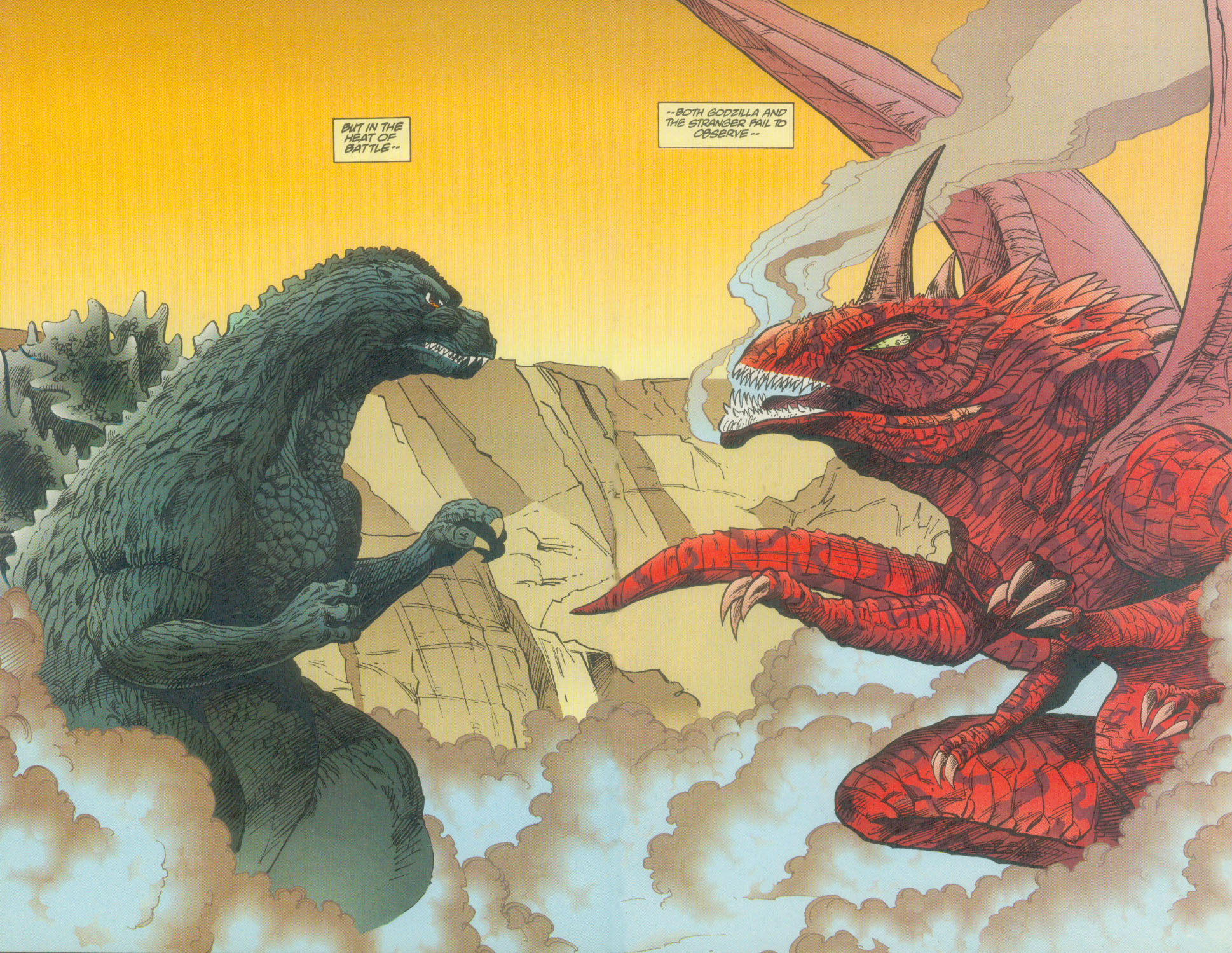 Read online Godzilla (1995) comic -  Issue #16 - 21