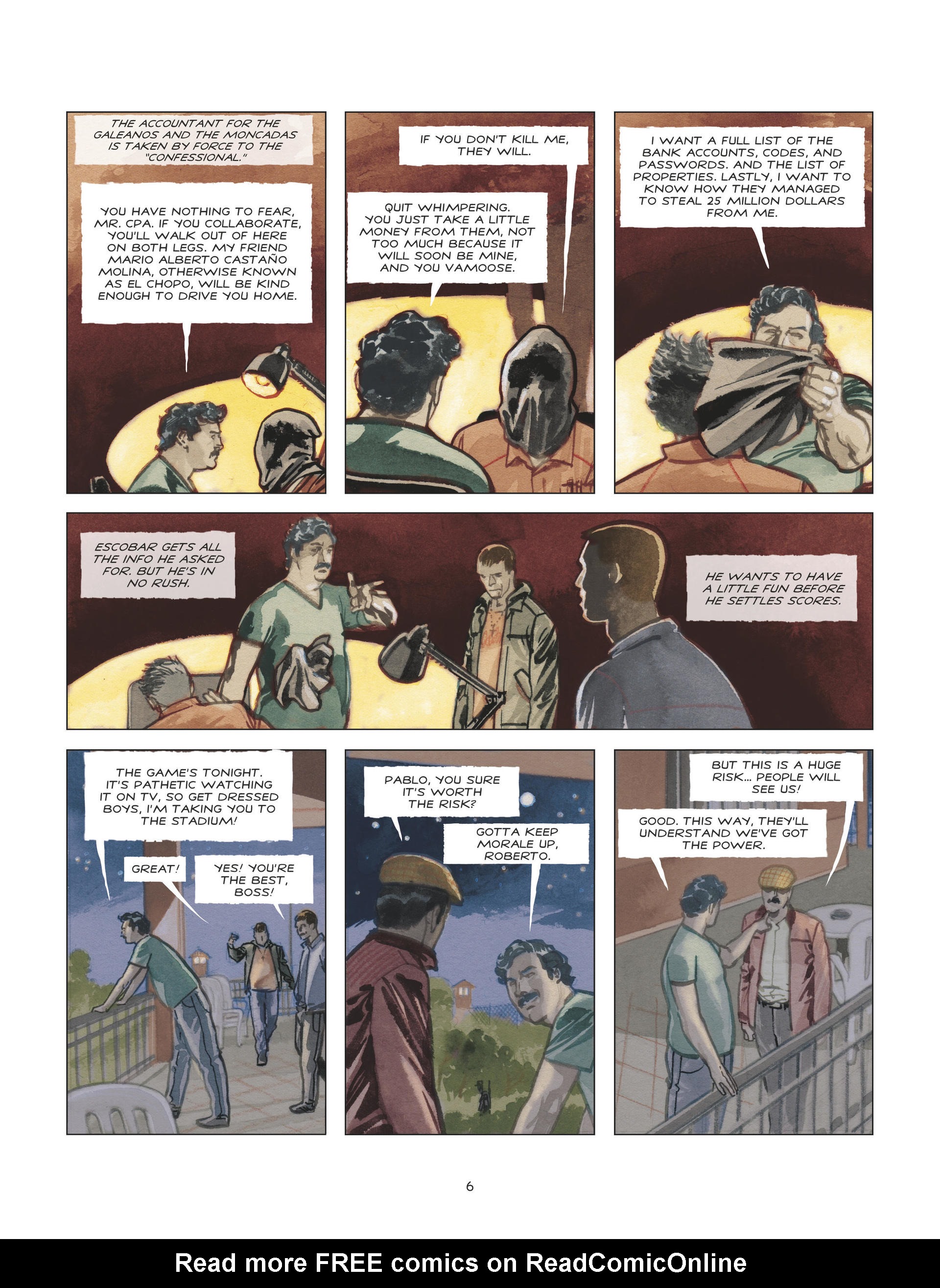 Read online Escobar - El Patrón comic -  Issue #2 - 4