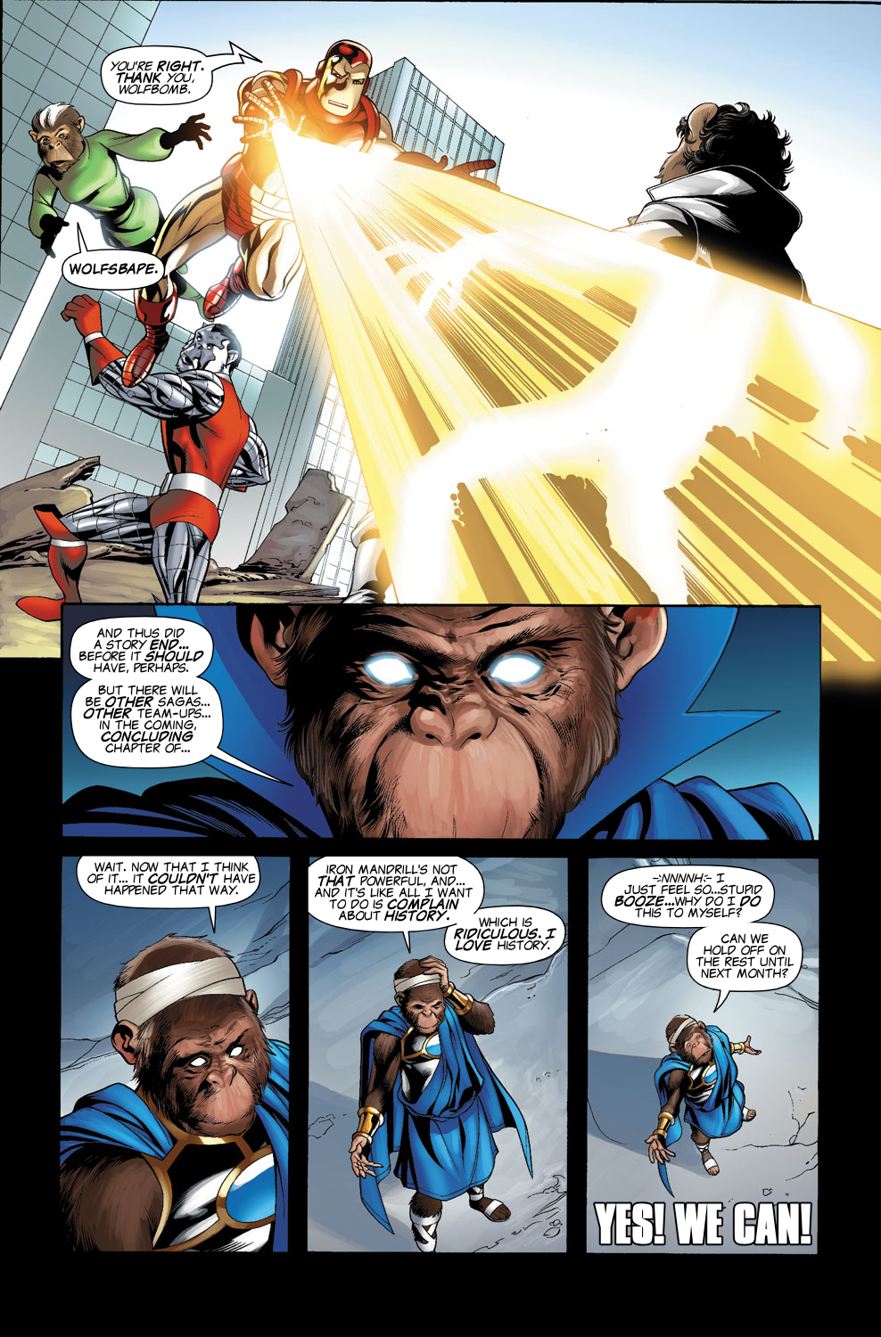 Read online Marvel Apes comic -  Issue #3 - 33