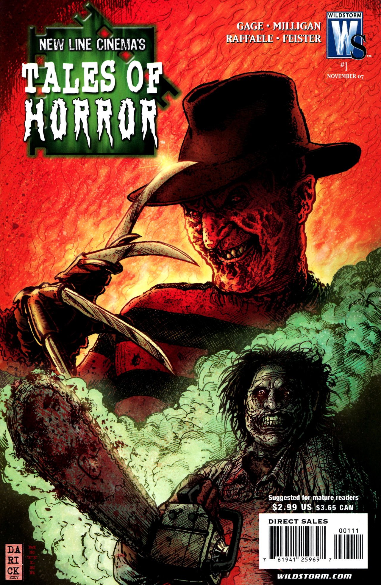 Read online New Line Cinema's Tales of Horror comic -  Issue # Full - 1