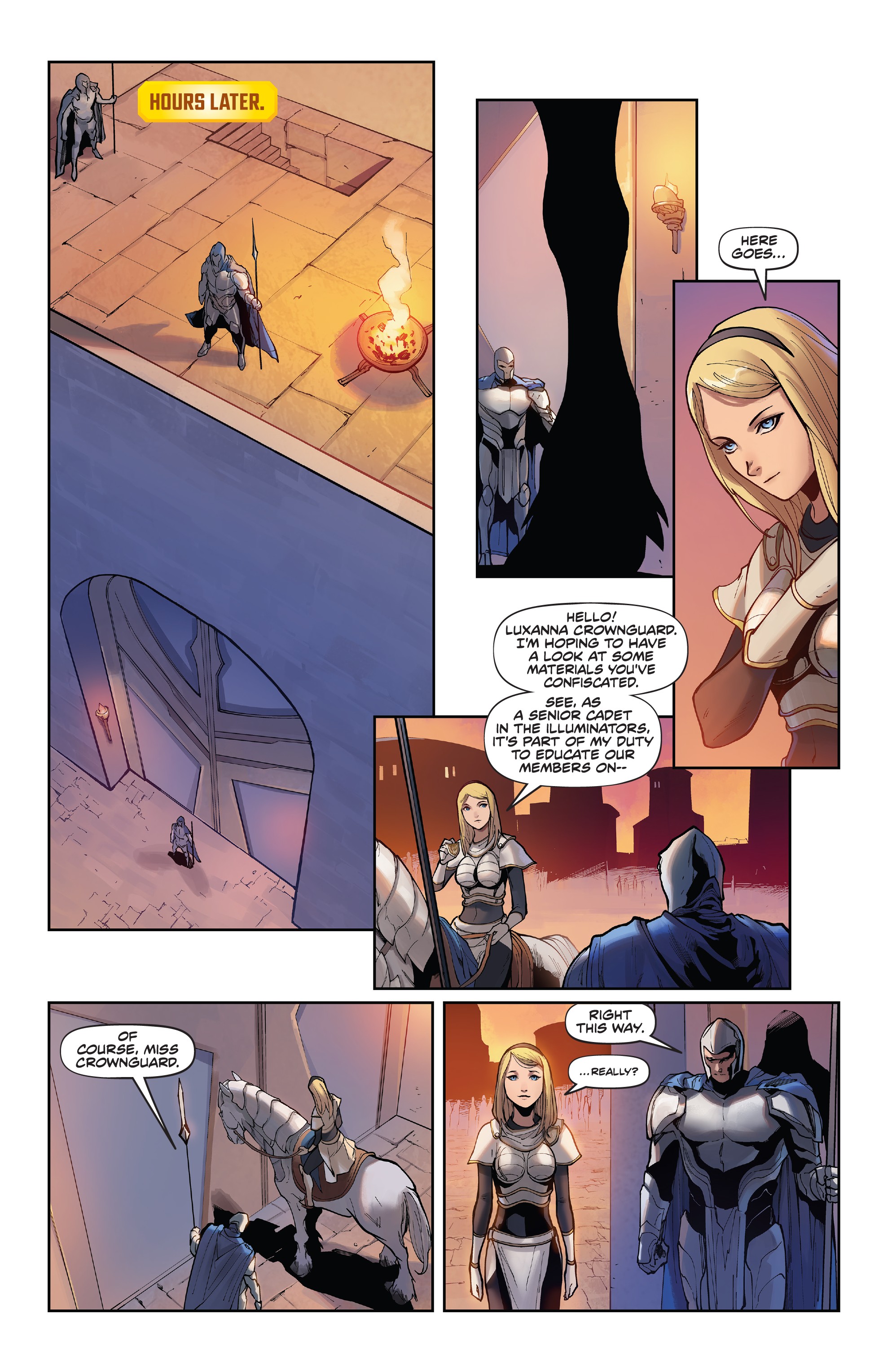 Read online League of Legends: Lux comic -  Issue #1 - 11