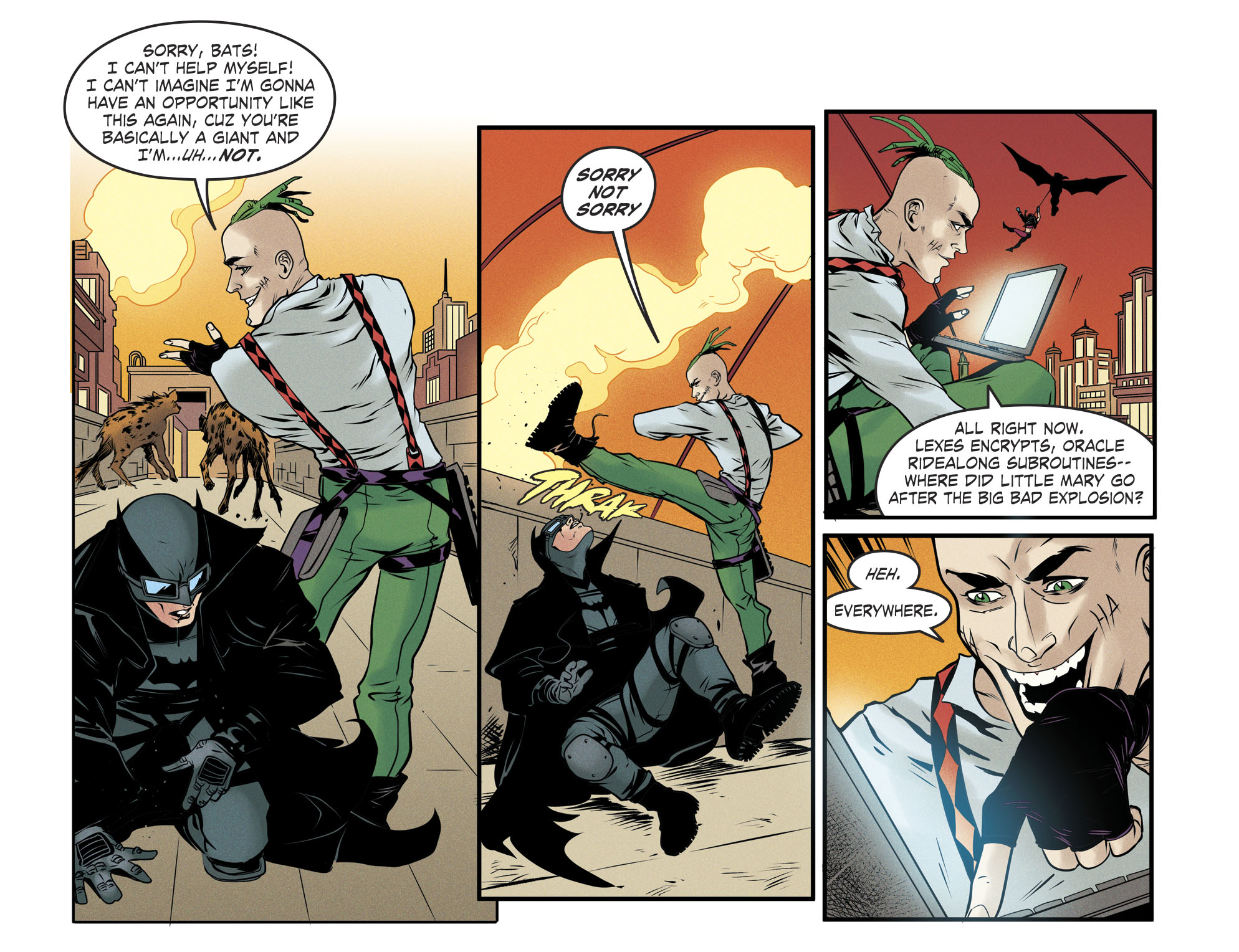 Read online Gotham City Garage comic -  Issue #6 - 13
