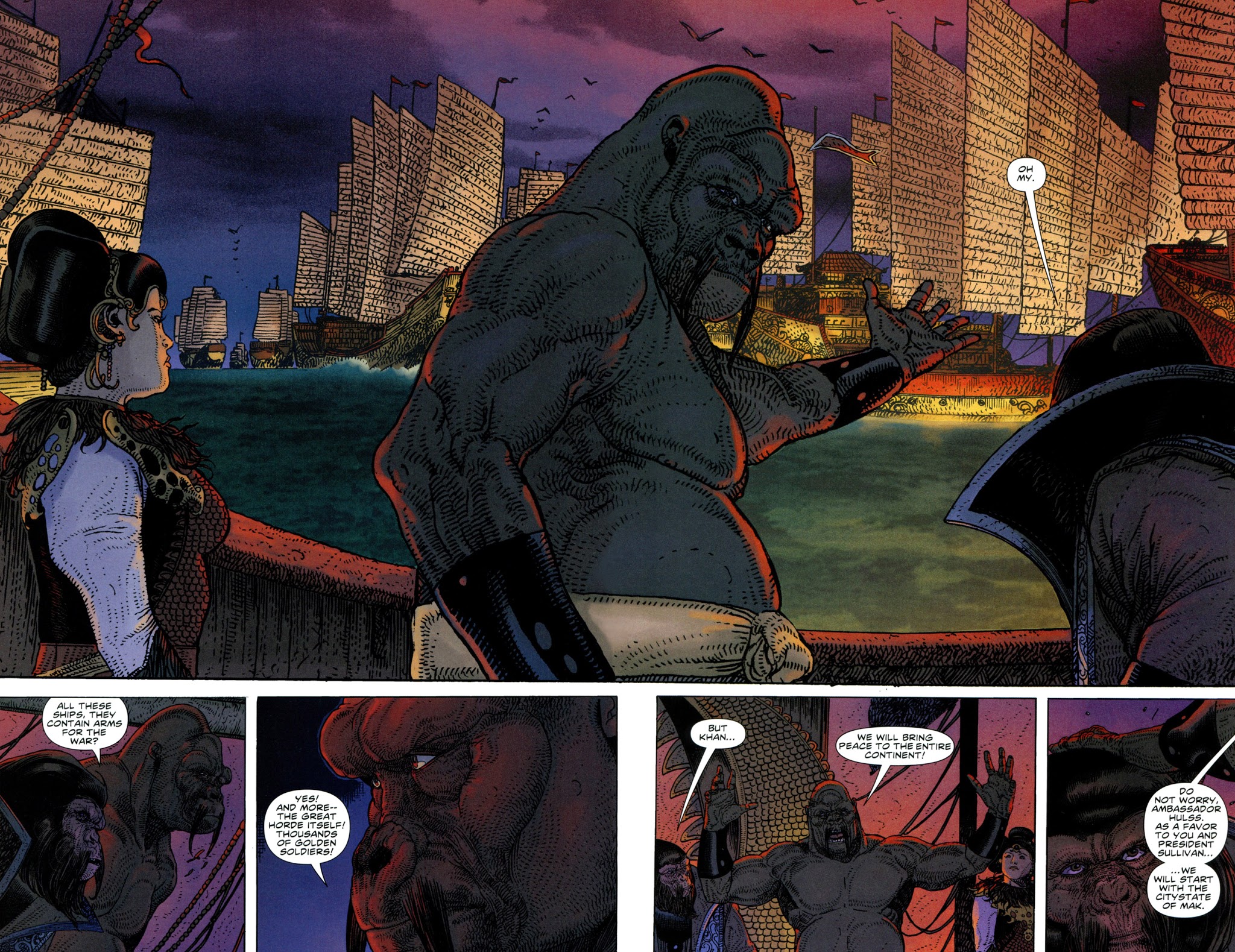 Read online Planet of the Apes (2011) comic -  Issue #16 - 18