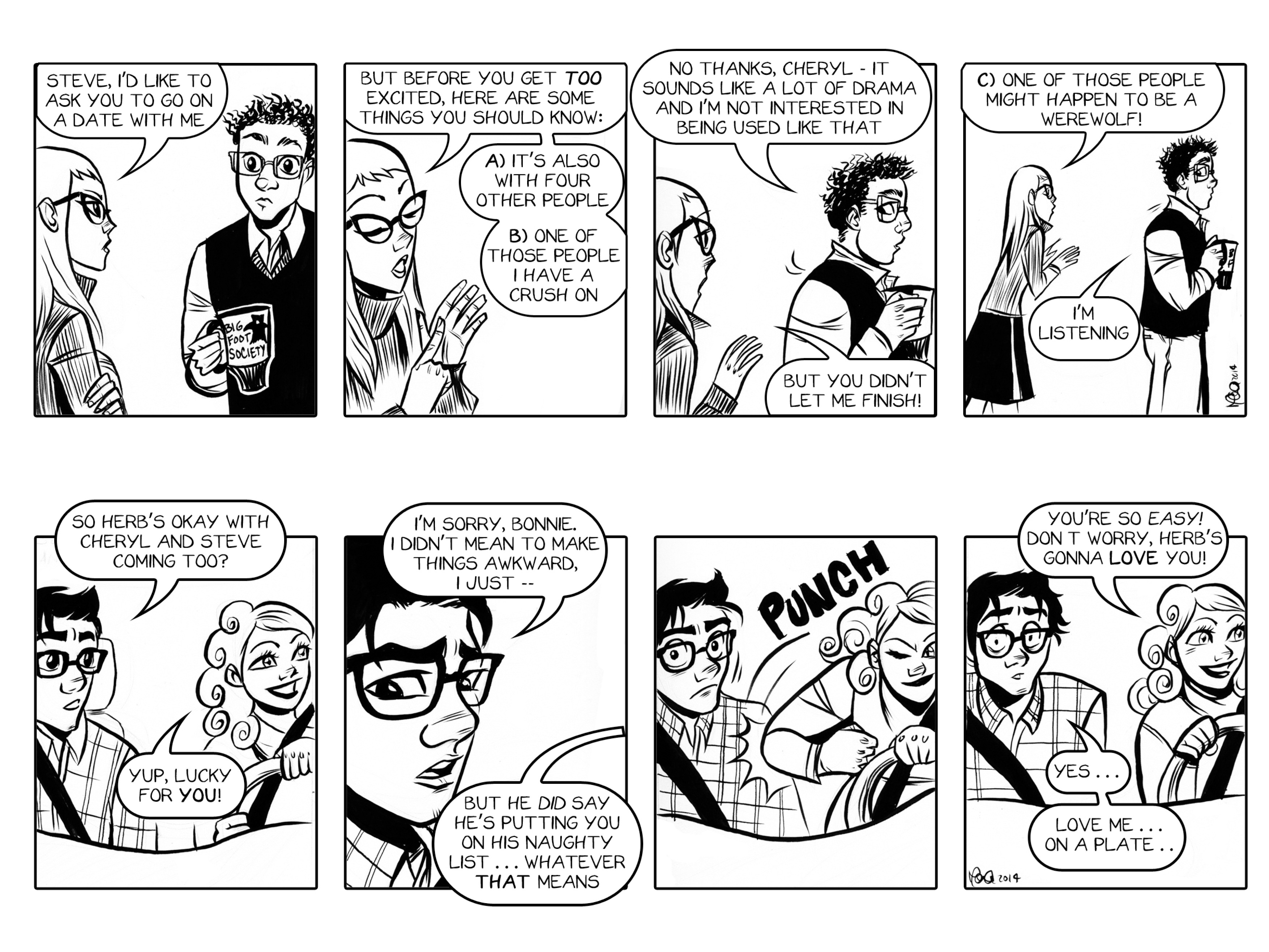 Read online Bonnie N. Collide, Nine to Five comic -  Issue #5 - 21