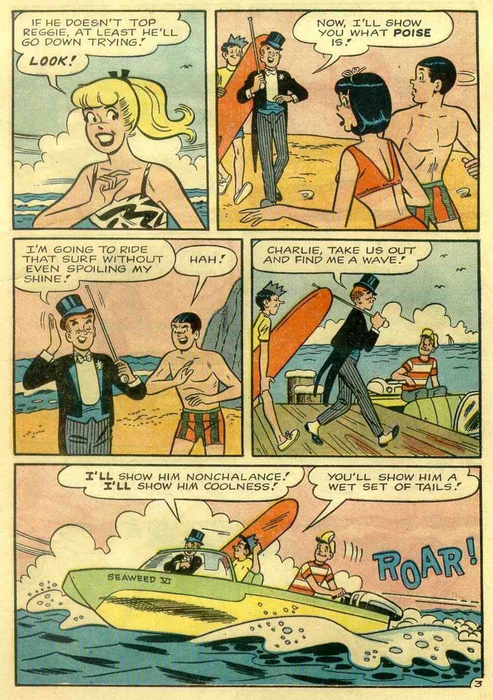 Read online Pep Comics comic -  Issue #185 - 5