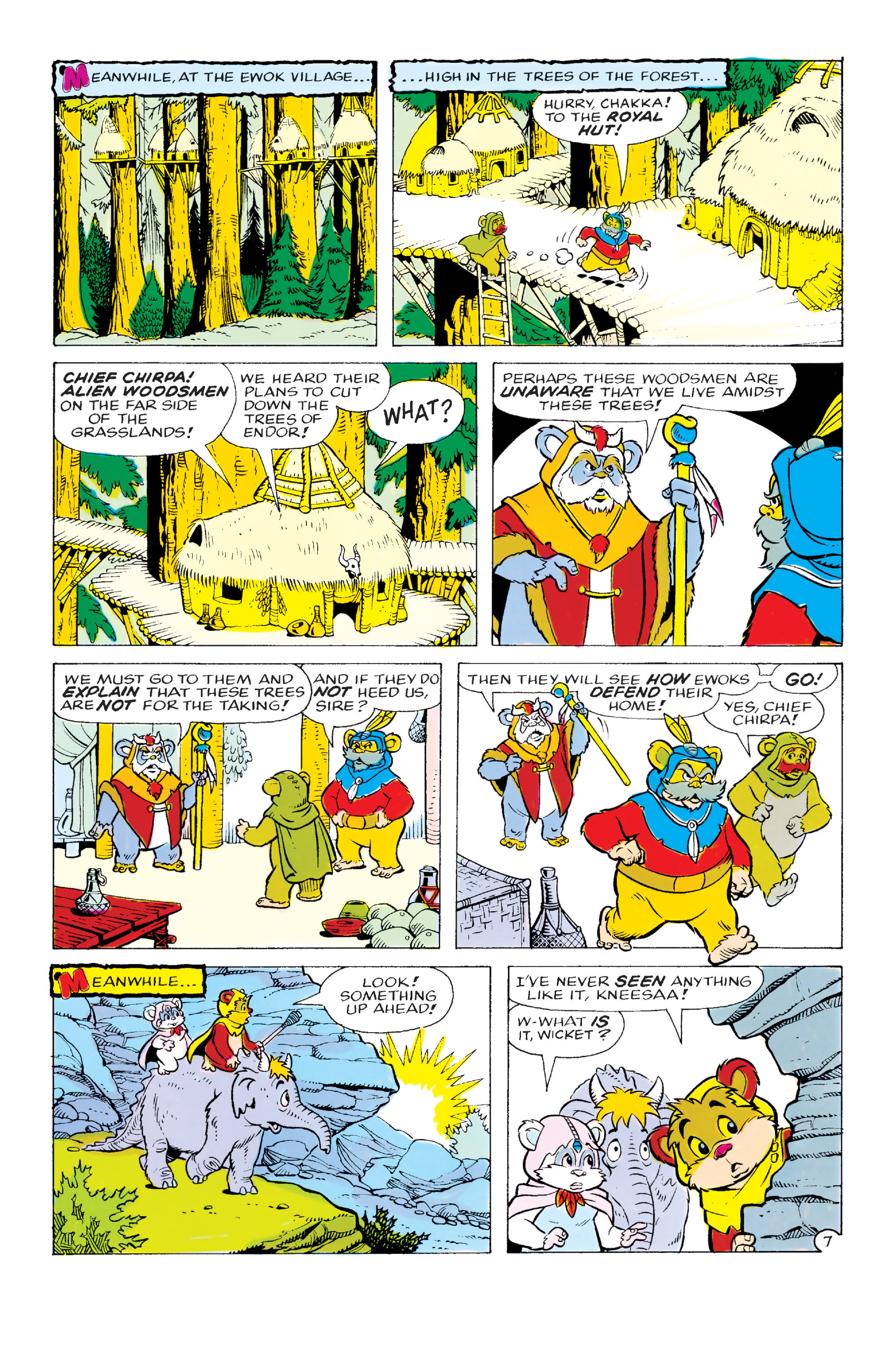 Read online Ewoks comic -  Issue #5 - 8