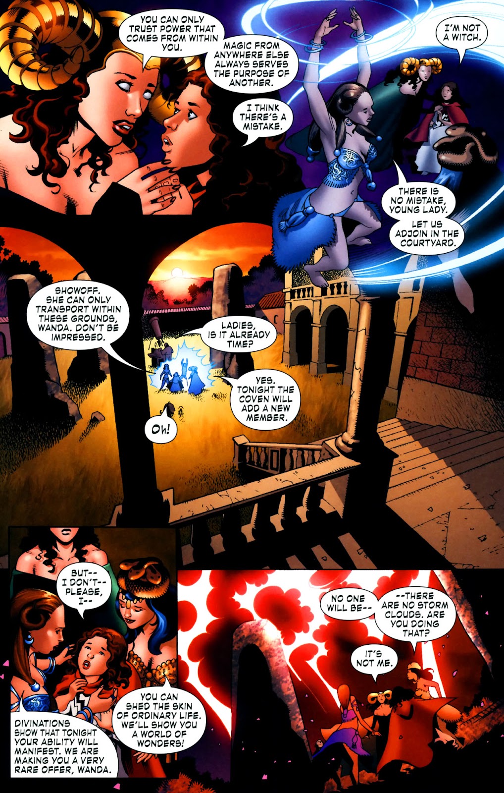 Mystic Arcana: Scarlet Witch issue Full - Page 17
