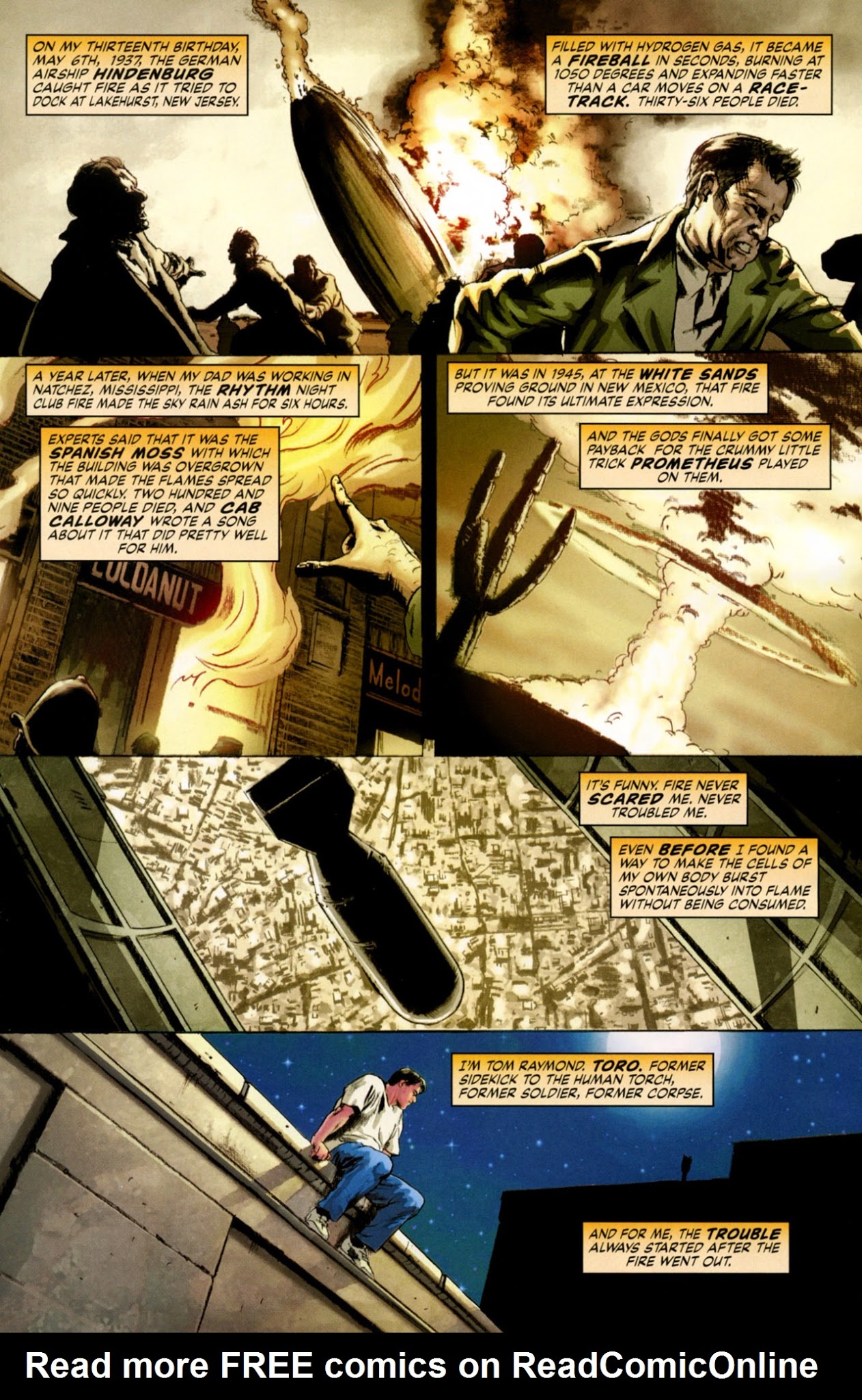 Read online The Torch comic -  Issue #1 - 3