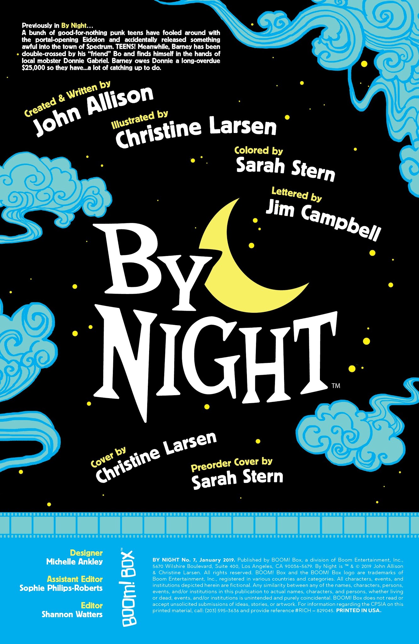 Read online By Night comic -  Issue #7 - 2