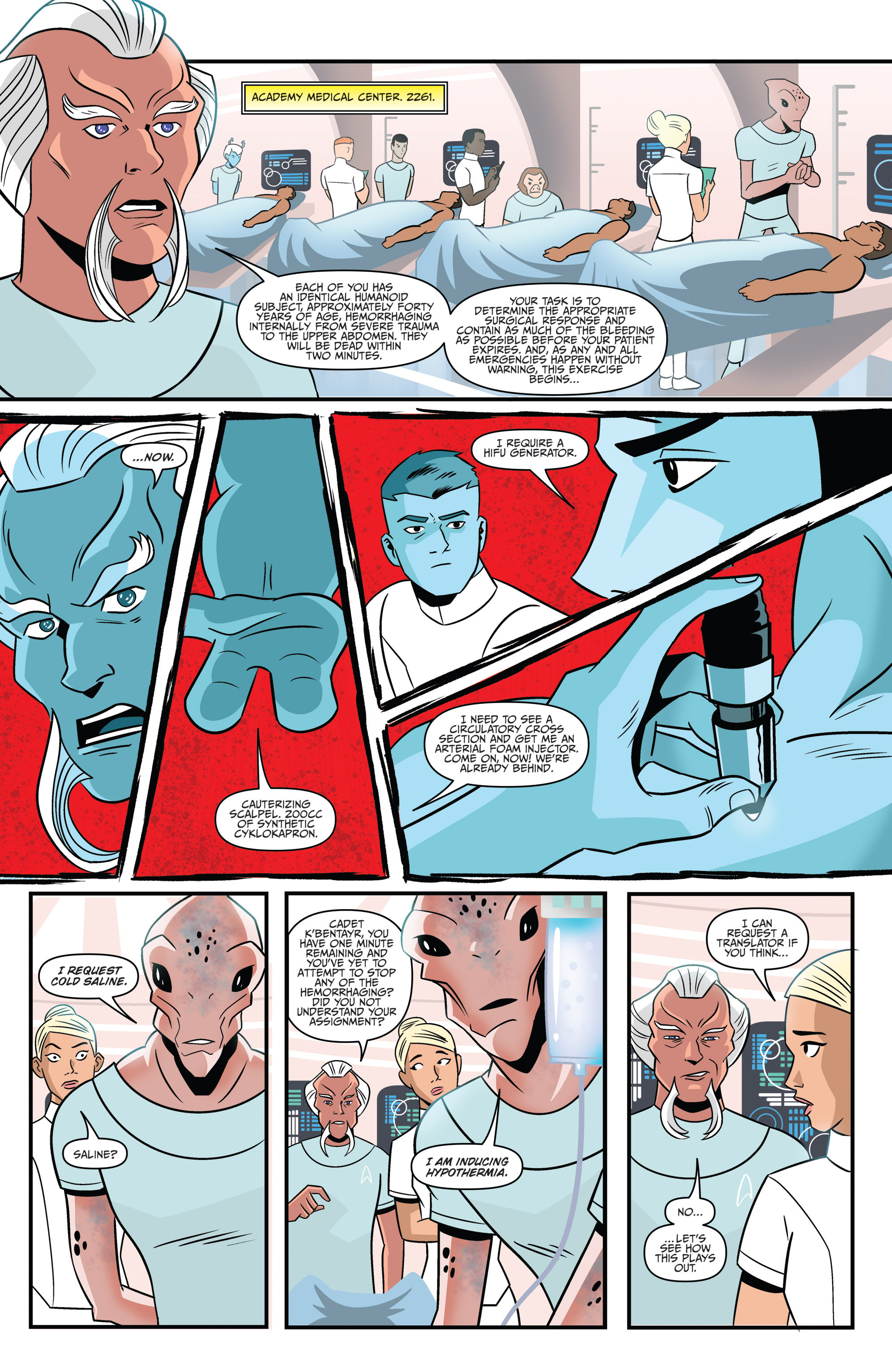 Read online Star Trek: Starfleet Academy (2015) comic -  Issue #3 - 8