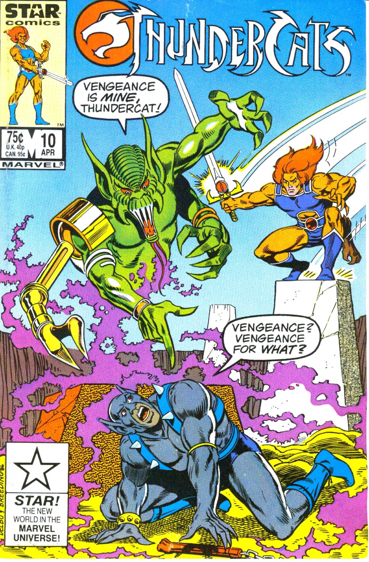 Read online ThunderCats (1985) comic -  Issue #10 - 1
