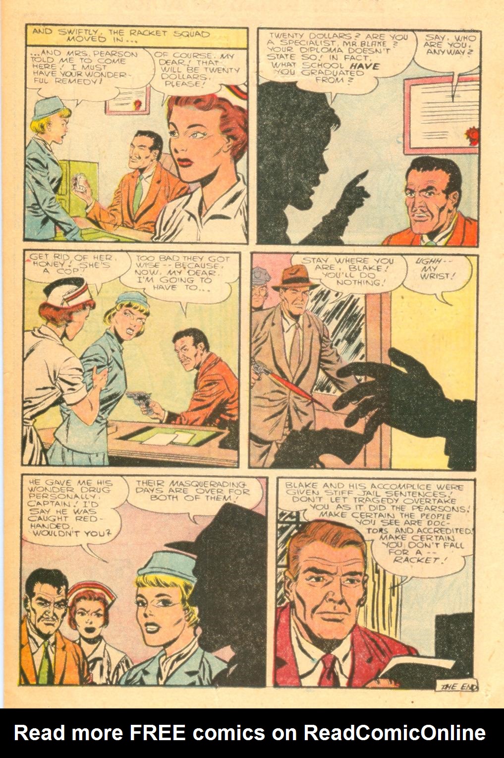 Read online Racket Squad in Action comic -  Issue #21 - 26