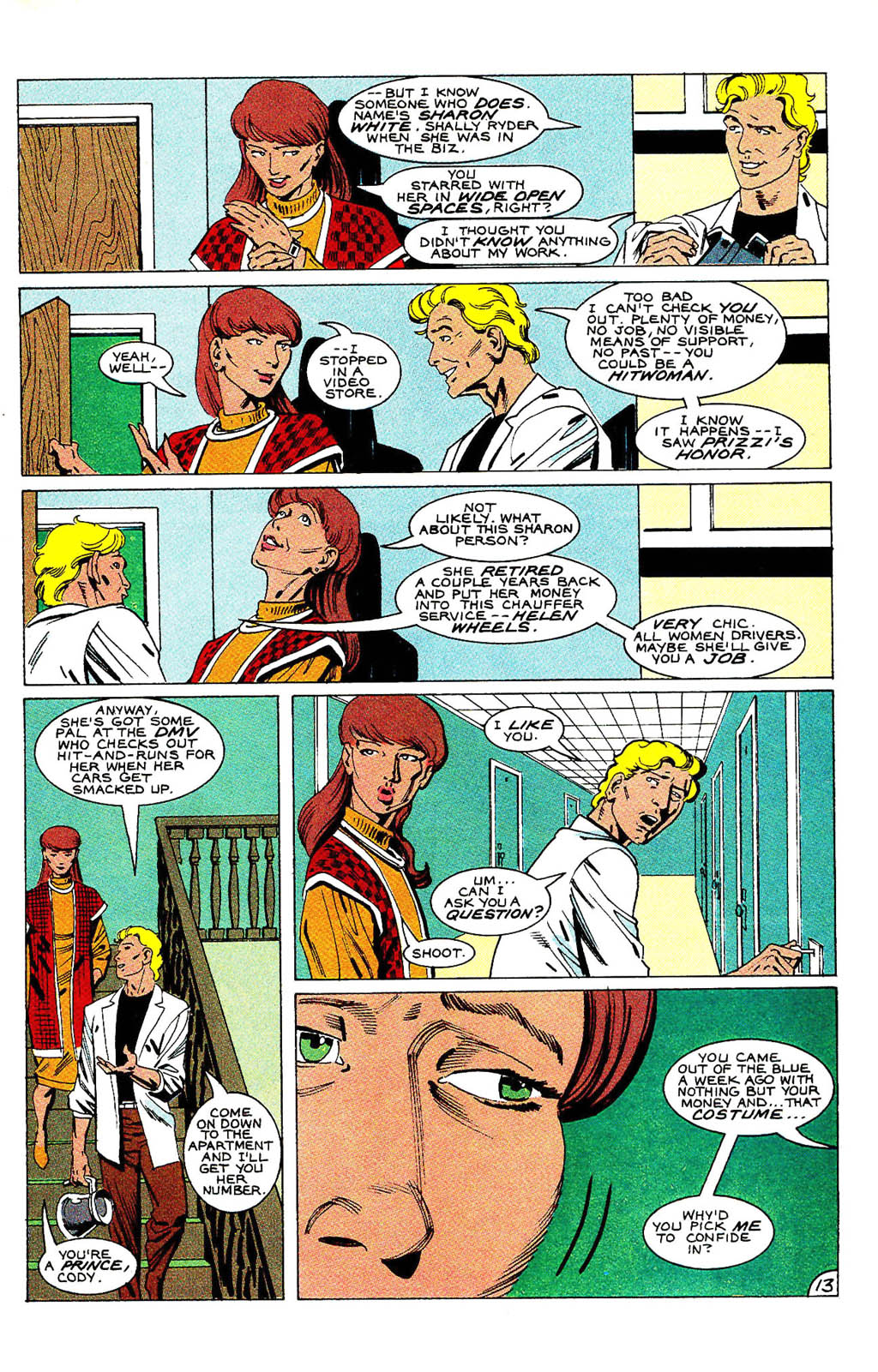 Read online Whisper (1986) comic -  Issue #8 - 16