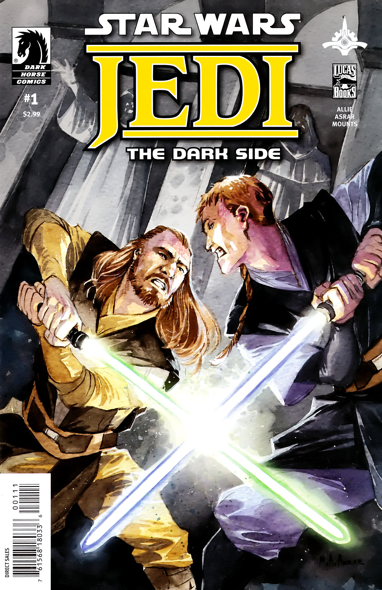 Read online Star Wars: Jedi - The Dark Side comic -  Issue #1 - 1