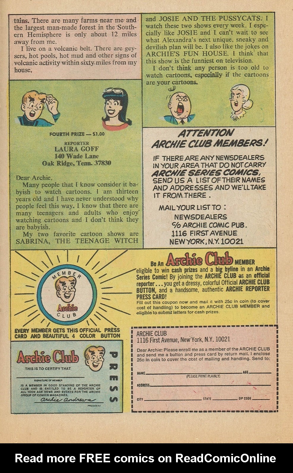 Read online Life With Archie (1958) comic -  Issue #135 - 23