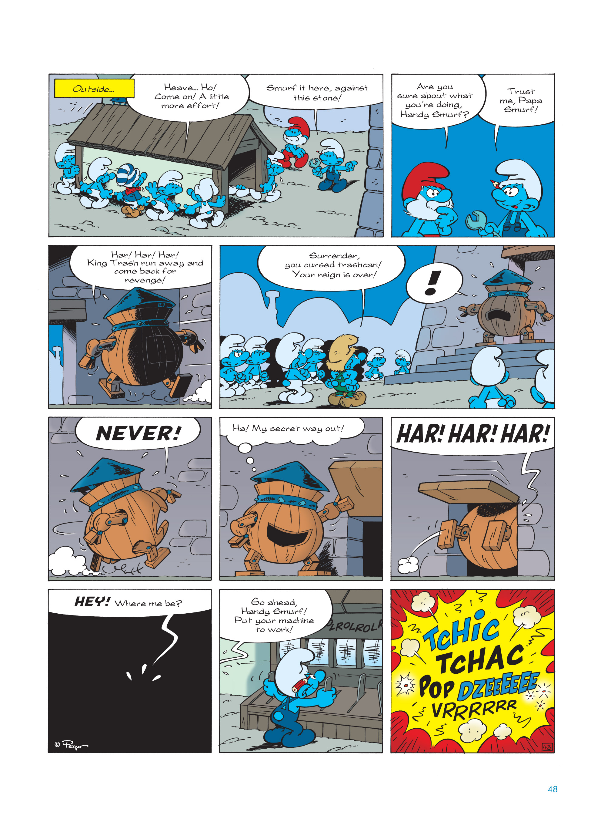 Read online The Smurfs comic -  Issue #23 - 48