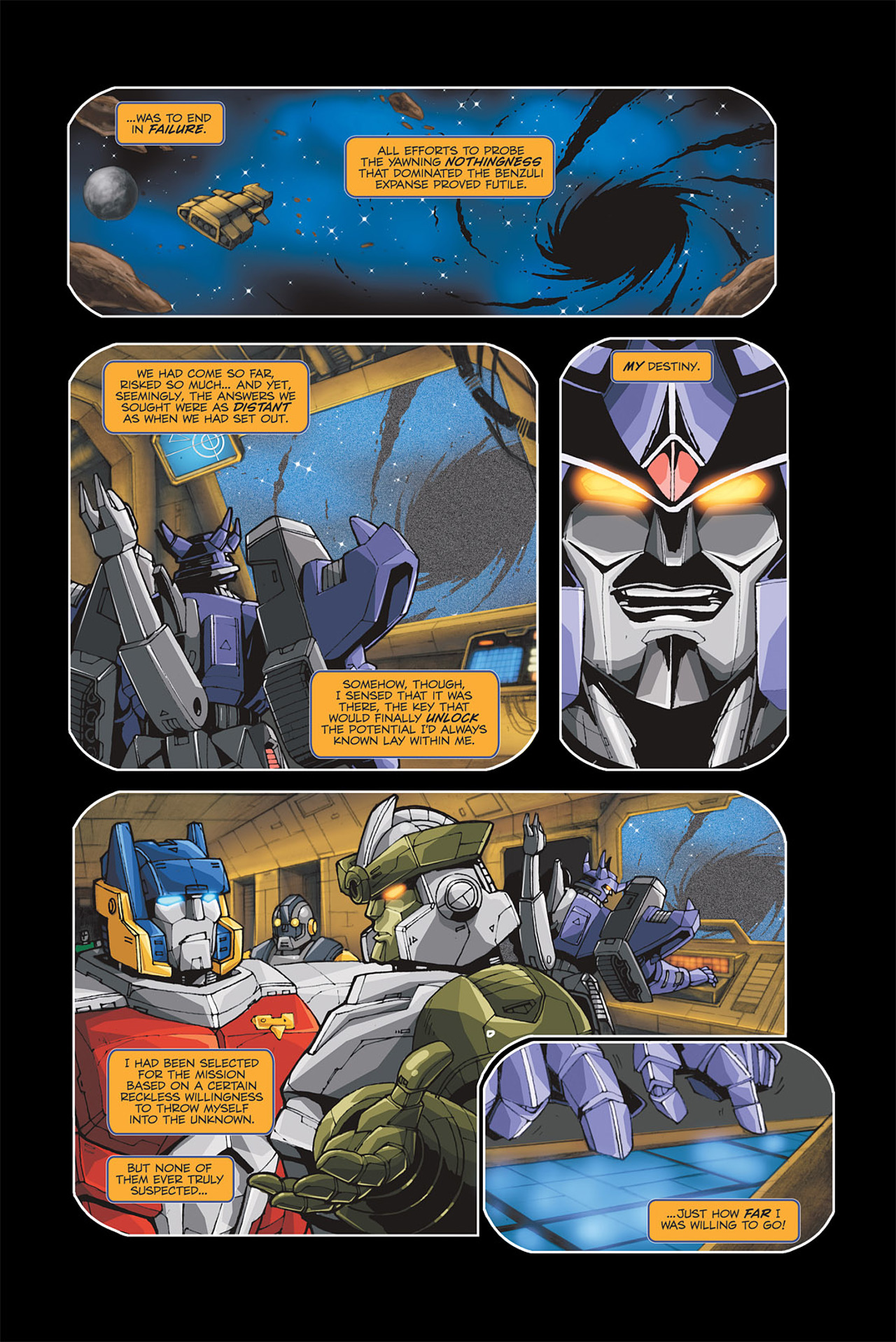 Read online Transformers Spotlight: Galvatron comic -  Issue # Full - 16