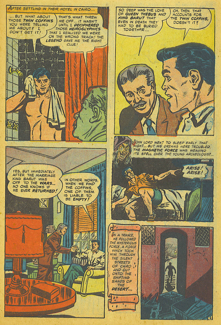 Read online Weird Mysteries (1952) comic -  Issue #4 - 8