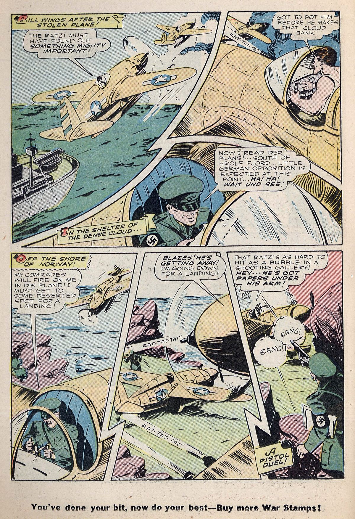 Read online Exciting Comics comic -  Issue #38 - 30