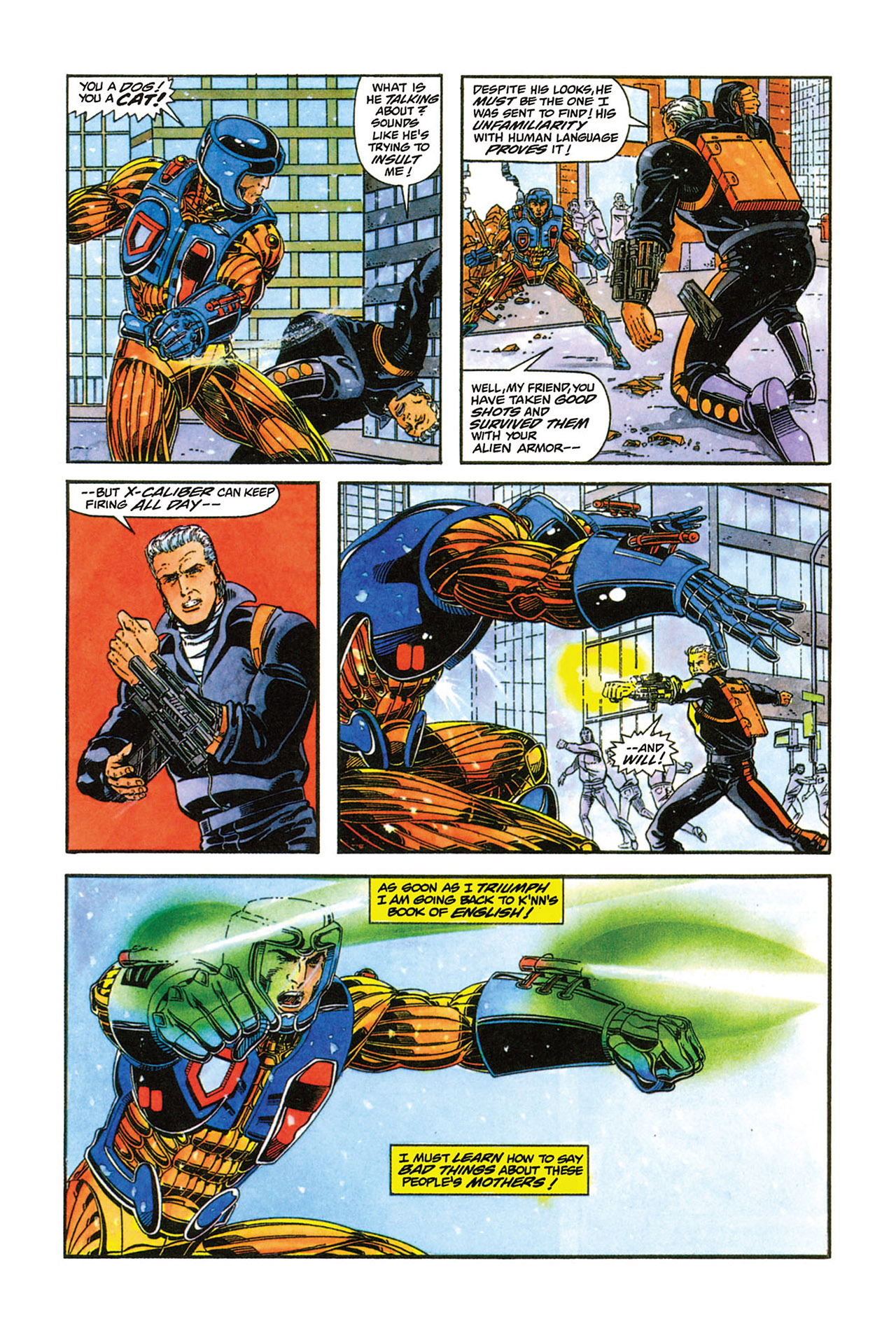 Read online X-O Manowar (1992) comic -  Issue #3 - 18