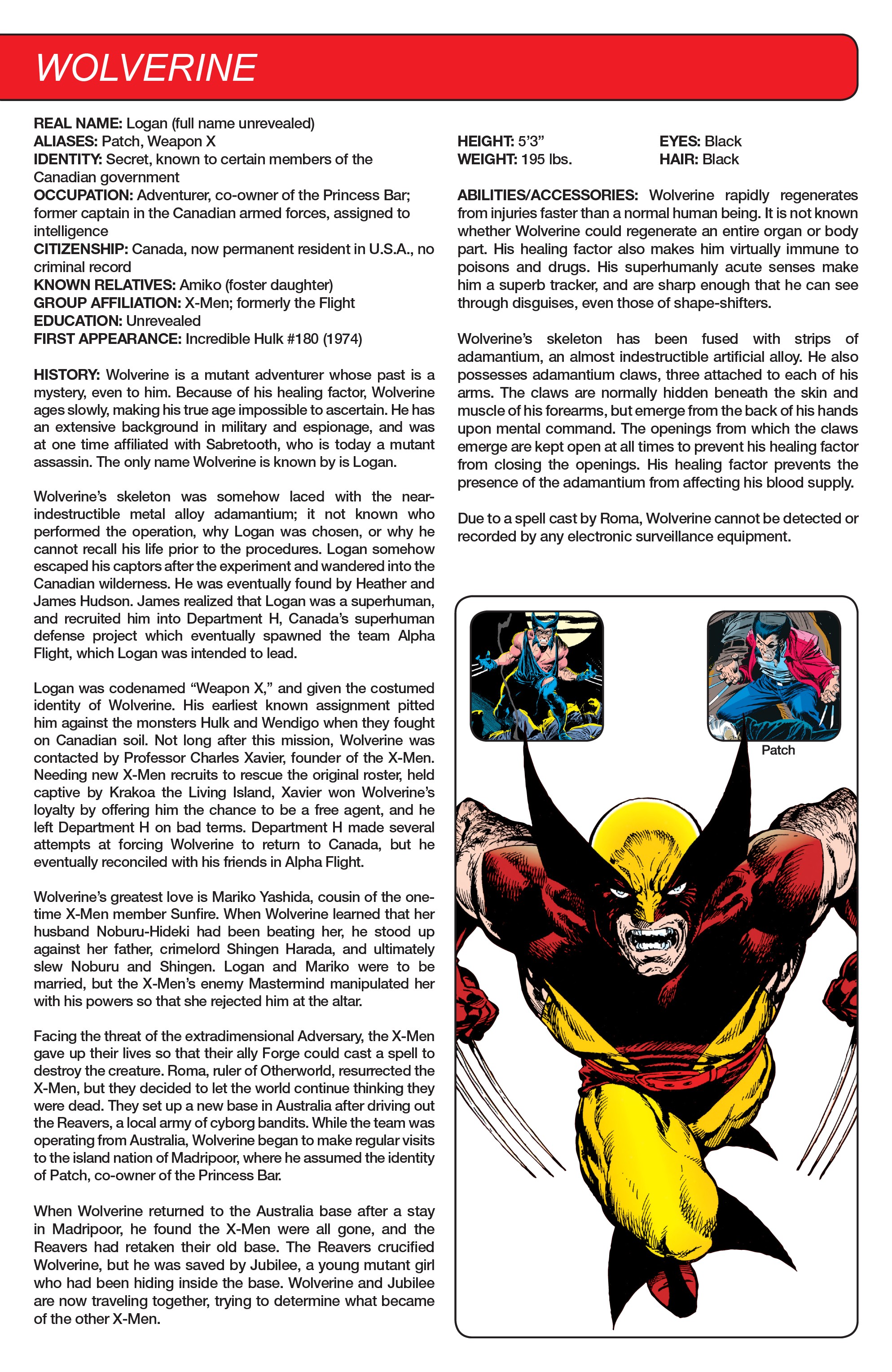 Read online Marvel Legacy:  The 1980's Handbook comic -  Issue # Full - 59
