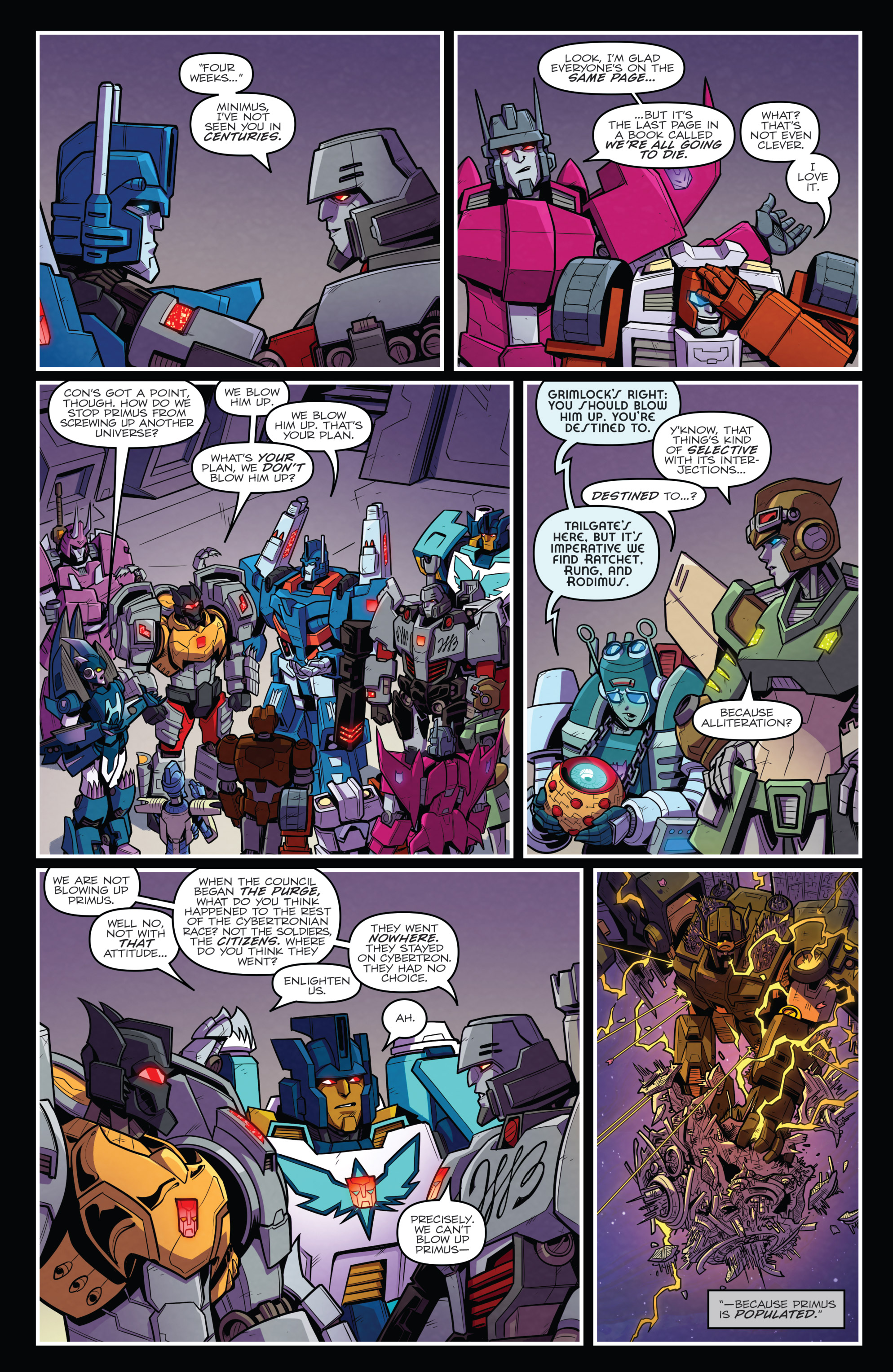 Read online The Transformers: Lost Light comic -  Issue #22 - 18