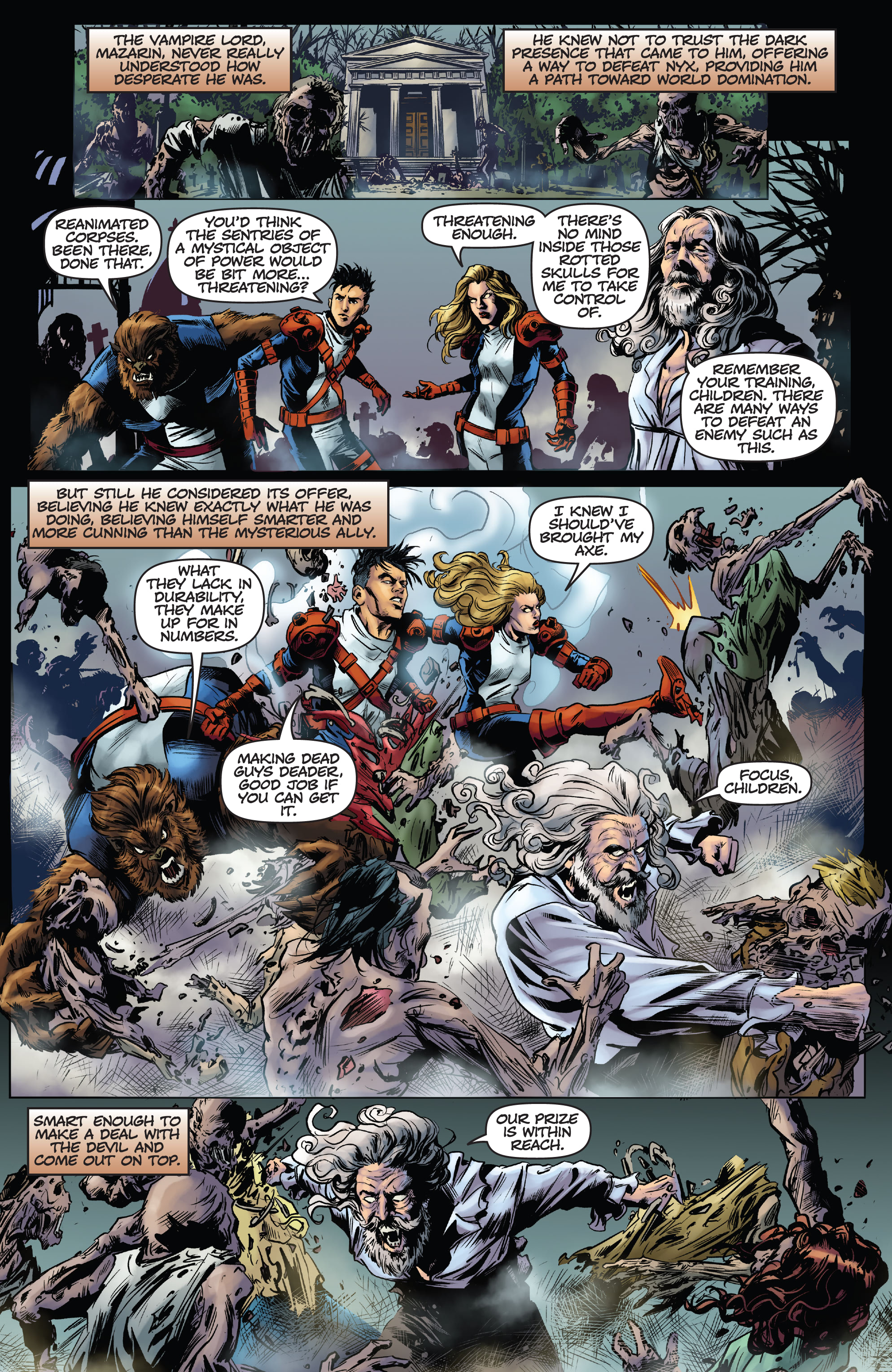 Read online Vengeance of Vampirella (2019) comic -  Issue #13 - 21